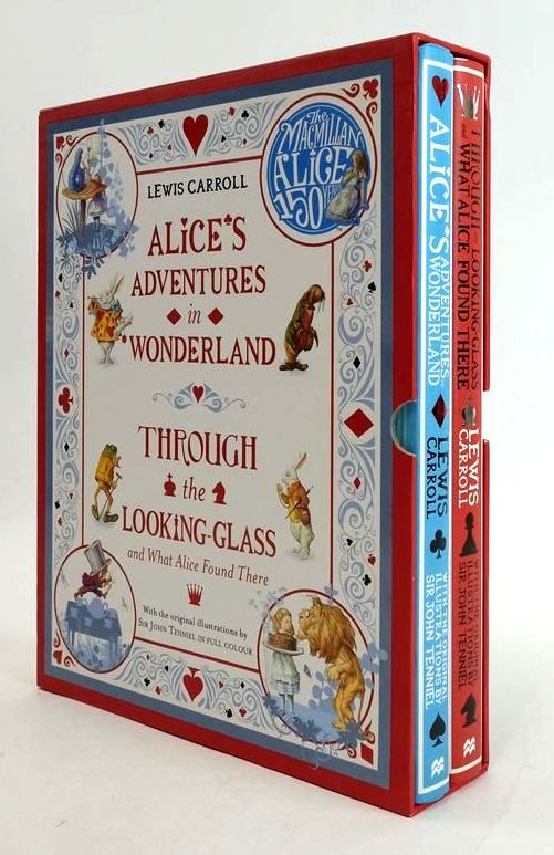 Photo of ALICE'S ADVENTURES IN WONDERLAND &amp; THROUGH THE LOOKING-GLASS AND WHAT ALICE FOUND THERE (2 VOLUMES) written by Carroll, Lewis Pullman, Philip illustrated by Tenniel, John Theaker, Harry Wallis, Diz published by Macmillan Children's Books (STOCK CODE: 1830900)  for sale by Stella & Rose's Books