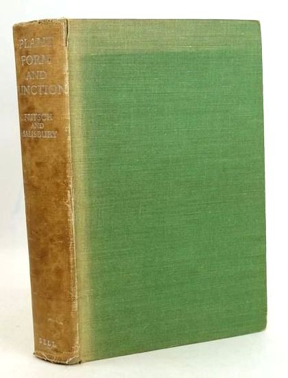 Photo of PLANT FORM &amp; FUNCTION written by Fritsch, F.E. Salisbury, Edward published by G. Bell &amp; Sons Ltd. (STOCK CODE: 1831120)  for sale by Stella & Rose's Books