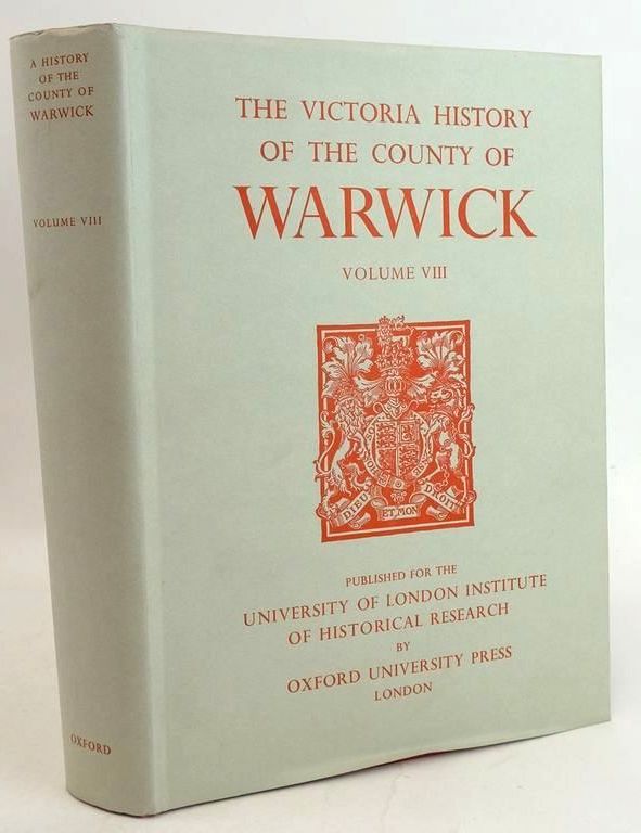 Photo of A HISTORY OF THE COUNTY OF WARWICK VOLUME VIII: THE CITY OF COVENTRY AND BOROUGH OF WARWICK written by Pugh, R.B. Stephens, W.B. published by Oxford University Press (STOCK CODE: 1831652)  for sale by Stella & Rose's Books