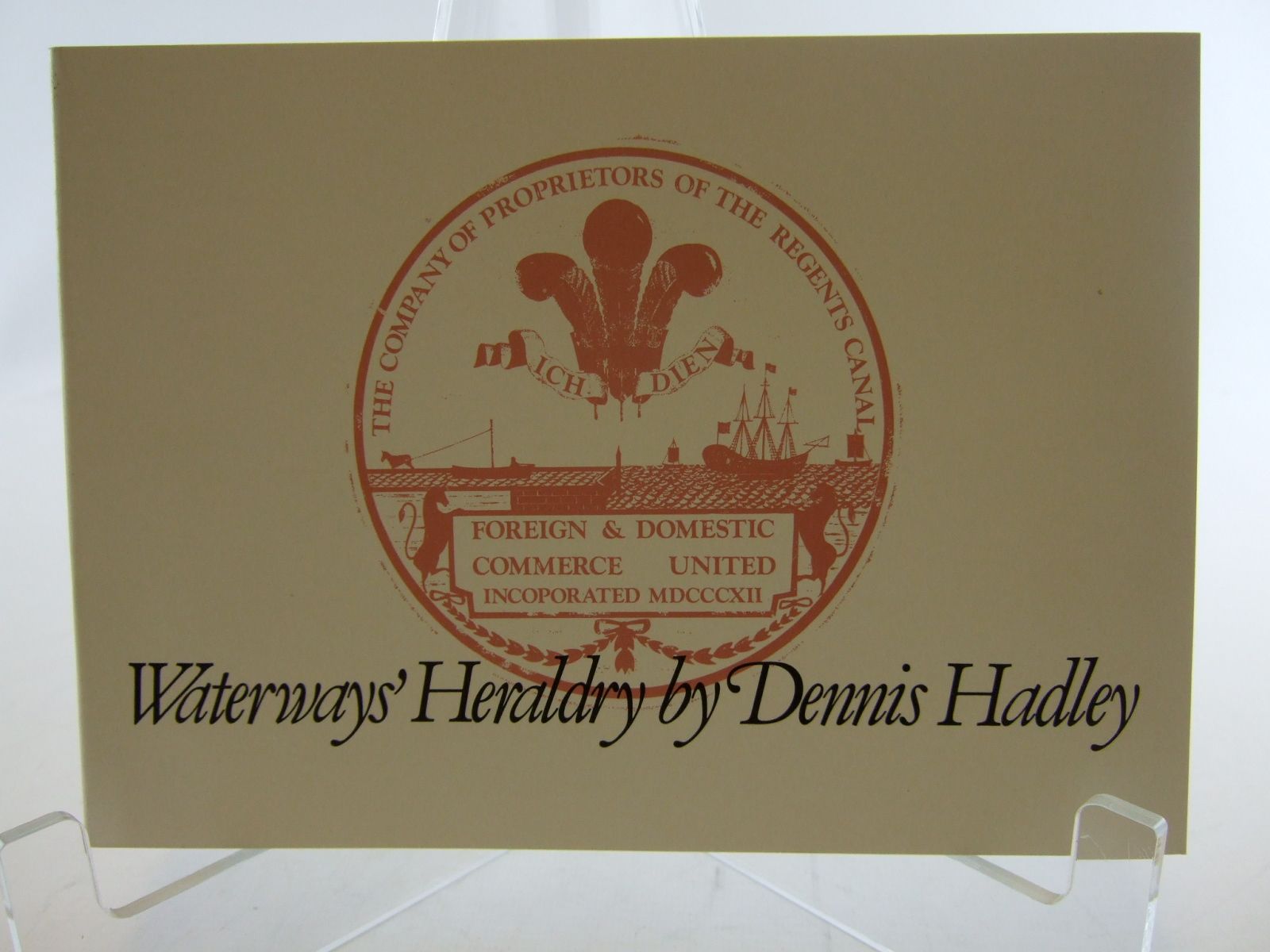 Photo of WATERWAYS' HERALDRY written by Hadley, Dennis published by The Waterways Museum (STOCK CODE: 2106391)  for sale by Stella & Rose's Books