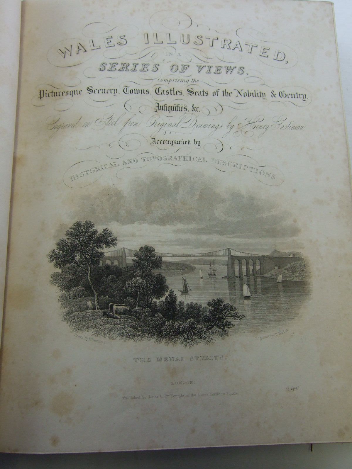 Photo of VIEWS IN WALES AND CUMBERLAND written by Gastineau, Henry published by Jones & Co (STOCK CODE: 2107047)  for sale by Stella & Rose's Books