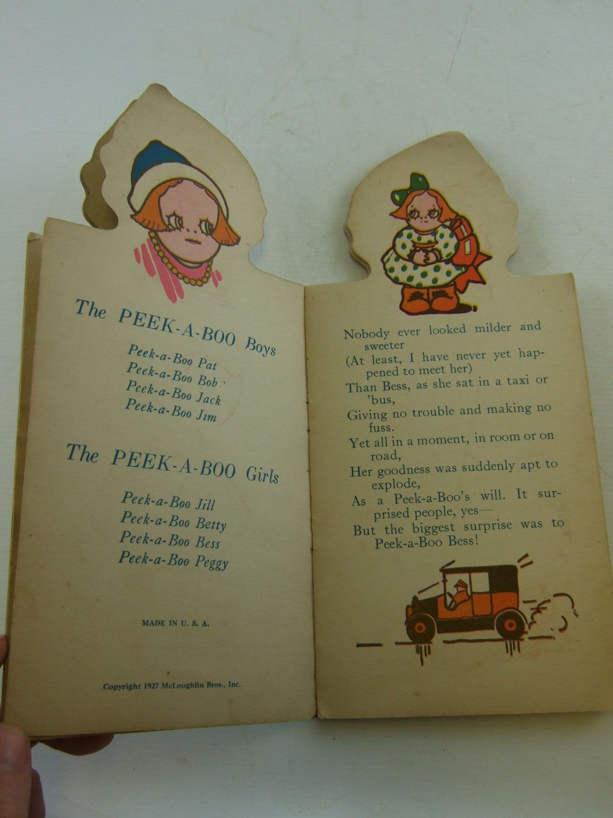 Photo of PEEK-A-BOO BESS written by Preston, Chloe illustrated by Preston, Chloe published by McLoughlin Bros. (STOCK CODE: 2107906)  for sale by Stella & Rose's Books