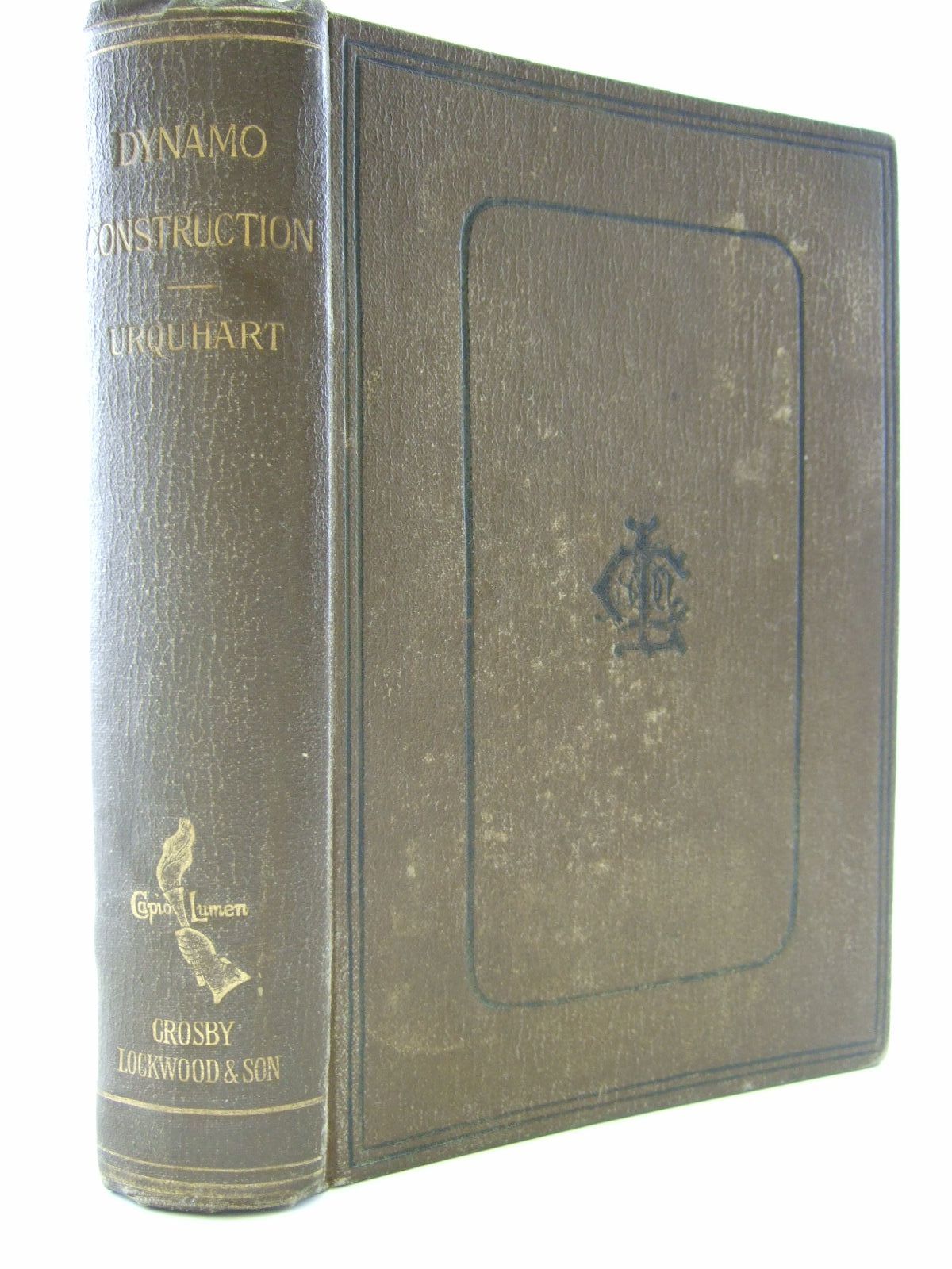 Photo of DYNAMO CONSTRUCTION: A PRACTICAL HANDBOOK FOR THE USE OF ENGINEER-CONSTRUCTORS AND ELECTRICIANS-IN-CHARGE written by Urquhart, John W. published by Crosby Lockwood and Son (STOCK CODE: 2107929)  for sale by Stella & Rose's Books
