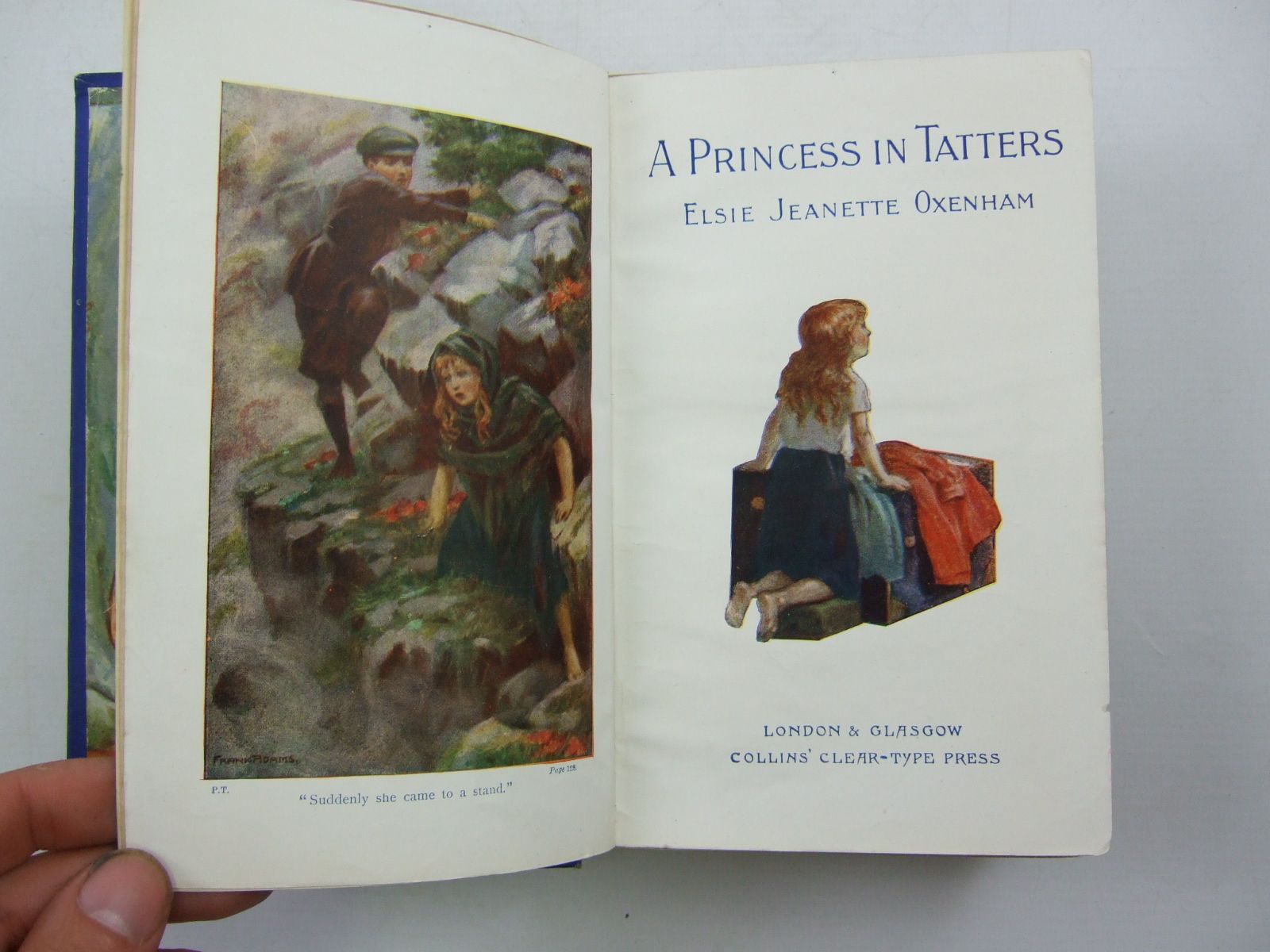 Photo of A PRINCESS IN TATTERS written by Oxenham, Elsie J. illustrated by Adams, Frank published by Collins Clear-Type Press (STOCK CODE: 2109464)  for sale by Stella & Rose's Books