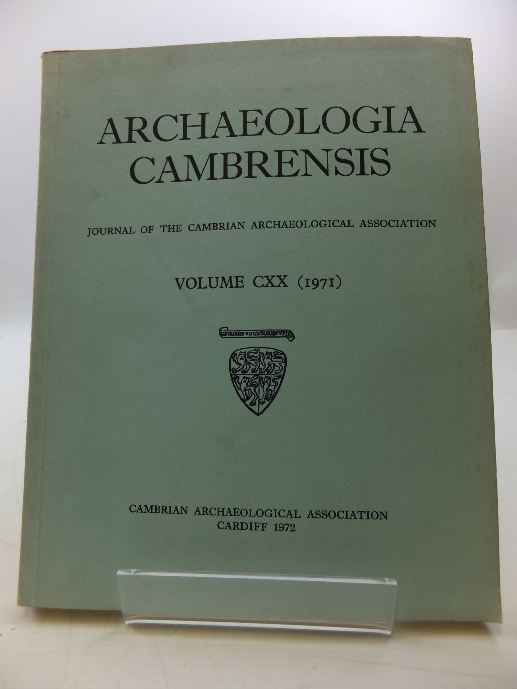 Photo of ARCHAEOLOGIA CAMBRENSIS VOL CXX published by Cambrian Archaeological Association (STOCK CODE: 2110472)  for sale by Stella & Rose's Books