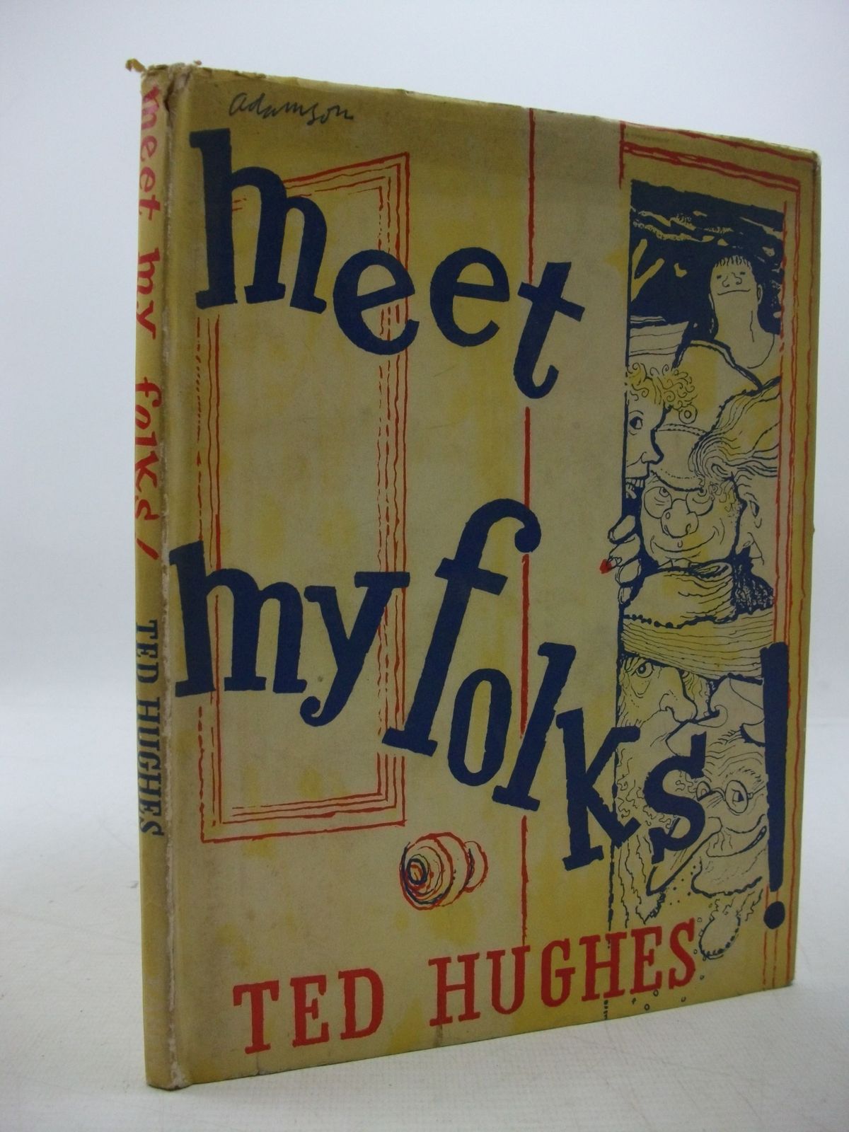Photo of MEET MY FOLKS! written by Hughes, Ted illustrated by Adamson, George published by Faber &amp; Faber (STOCK CODE: 2111413)  for sale by Stella & Rose's Books