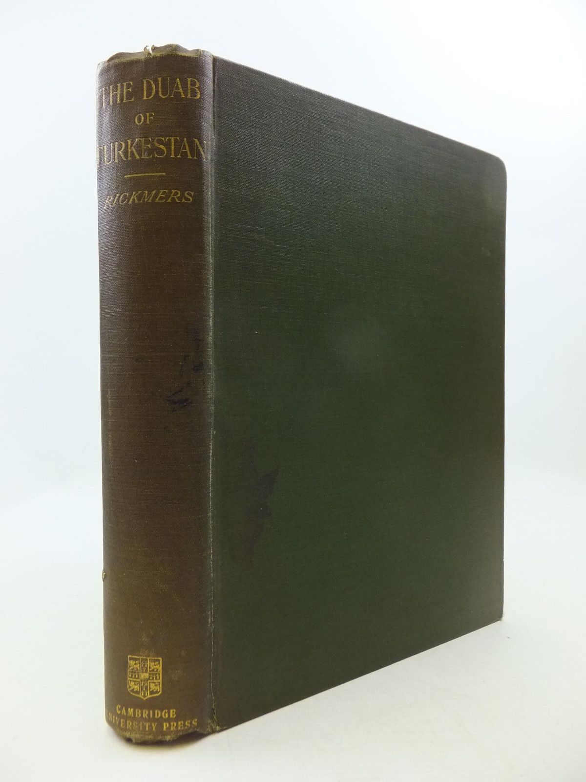 Photo of THE DUAB OF TURKESTAN written by Rickmers, W. Rickmer published by Cambridge University Press (STOCK CODE: 2111590)  for sale by Stella & Rose's Books