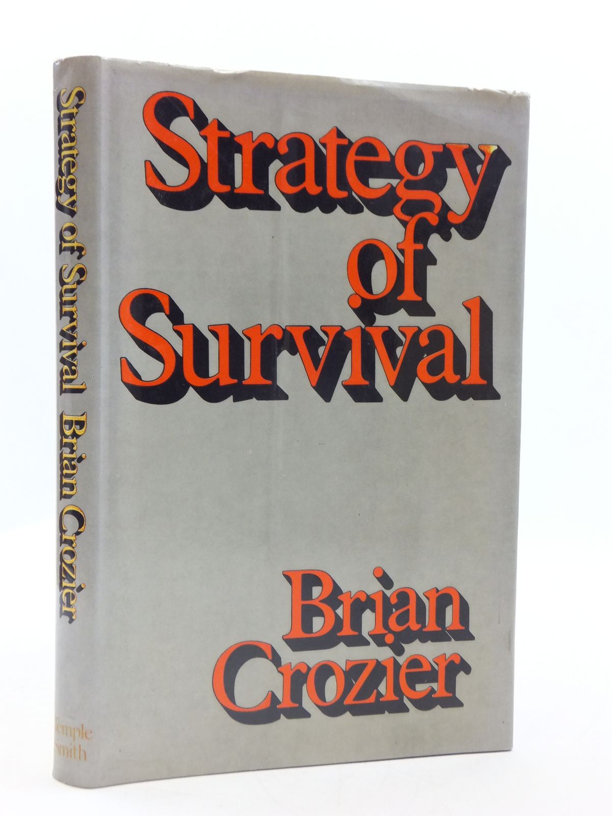 Photo of STRATEGY OF SURVIVAL written by Crozier, Brian published by Temple Smith (STOCK CODE: 2111706)  for sale by Stella & Rose's Books