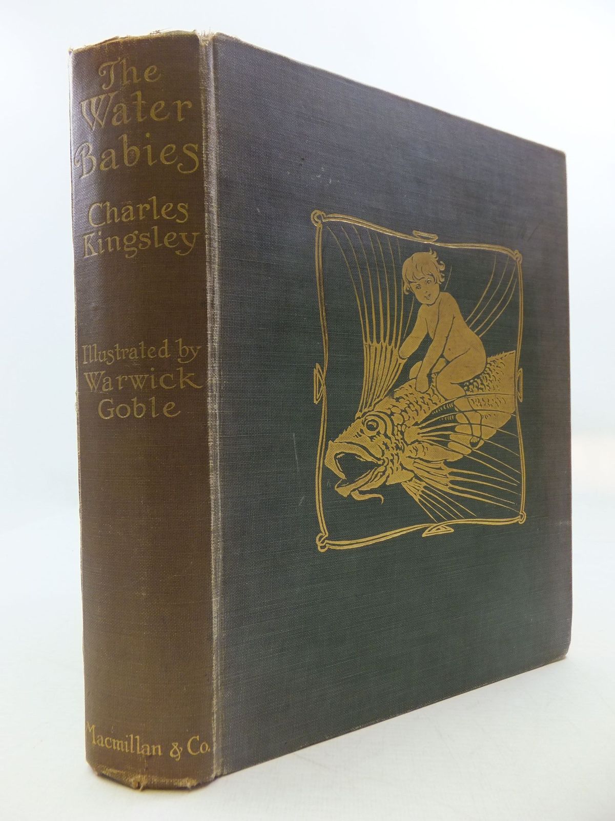 Photo of THE WATER-BABIES written by Kingsley, Charles illustrated by Goble, Warwick published by Macmillan &amp; Co. Ltd. (STOCK CODE: 2112052)  for sale by Stella & Rose's Books