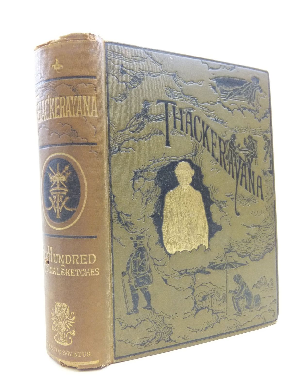 Photo of THACKERAYANA NOTES AND ANECDOTES written by Thackeray, William Makepeace illustrated by Thackeray, William Makepeace published by Chatto &amp; Windus (STOCK CODE: 2112160)  for sale by Stella & Rose's Books