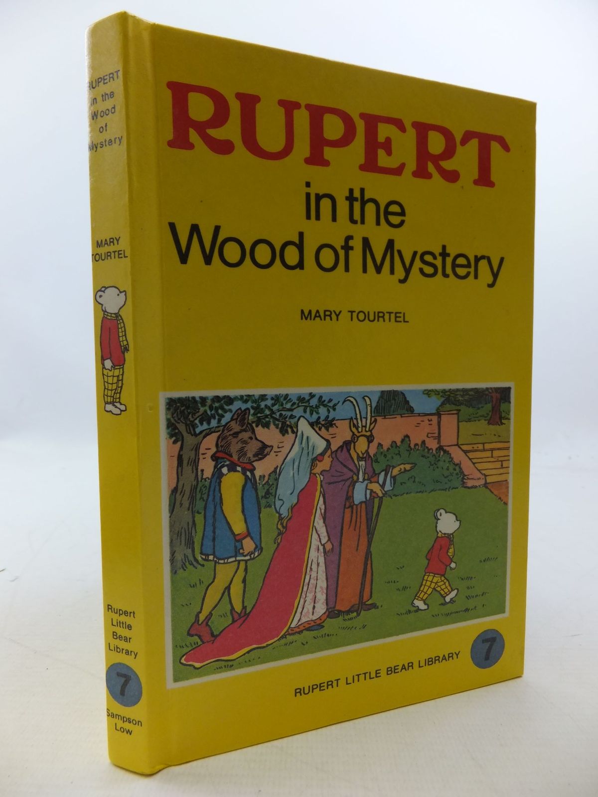 Photo of RUPERT IN THE WOOD OF MYSTERY - RUPERT LITTLE BEAR LIBRARY No. 7 (WOOLWORTH) written by Tourtel, Mary illustrated by Tourtel, Mary published by Sampson Low, Marston &amp; Co. Ltd. (STOCK CODE: 2112764)  for sale by Stella & Rose's Books