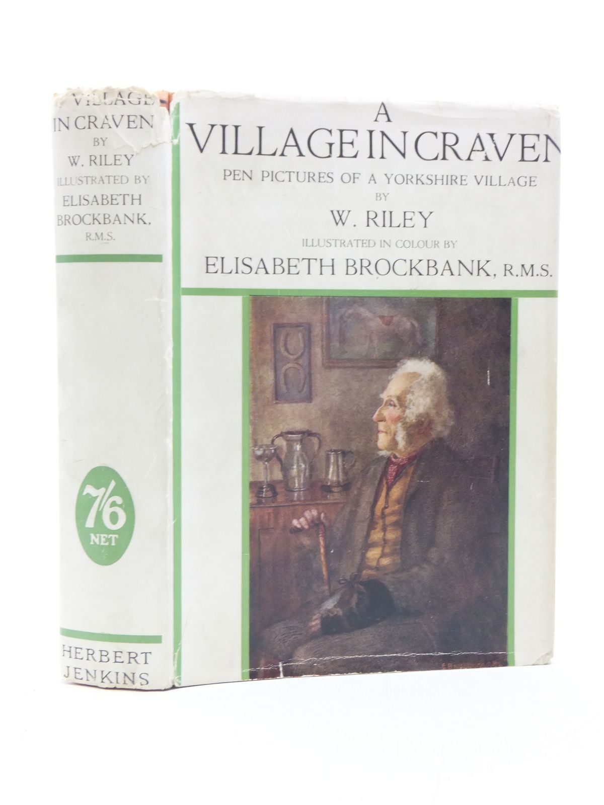 Photo of A VILLAGE IN CRAVEN written by Riley, W. illustrated by Brockbank, Elisabeth published by Herbert Jenkins (STOCK CODE: 2113781)  for sale by Stella & Rose's Books