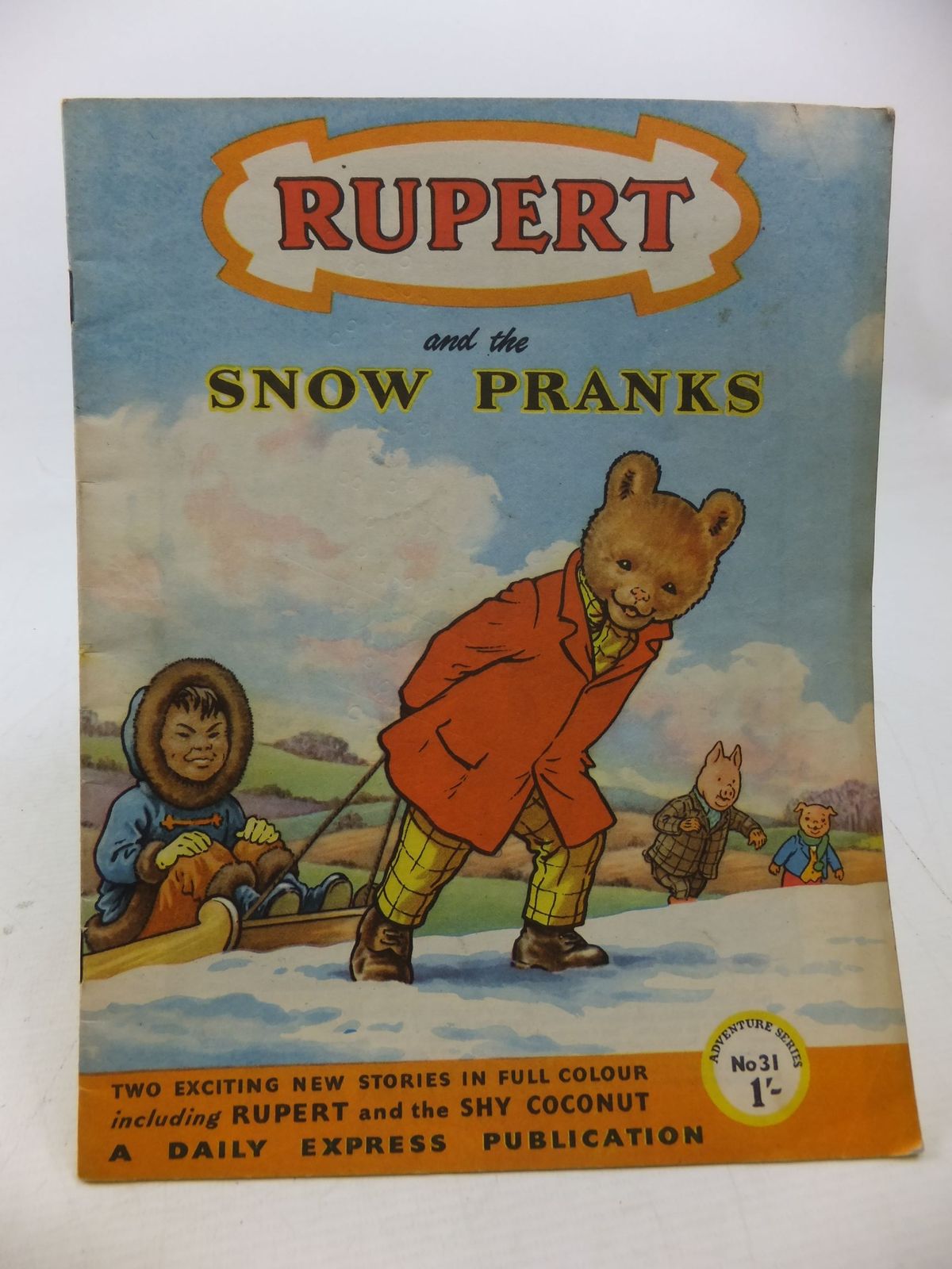 Photo of RUPERT ADVENTURE SERIES No. 31 - RUPERT AND THE SNOW PRANKS- Stock Number: 2114204
