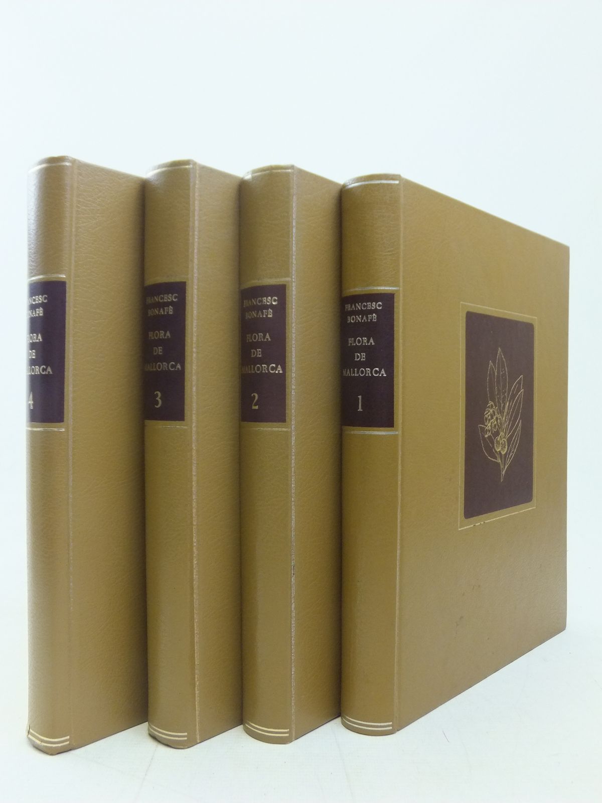 Photo of FLORA DE MALLORA (4 VOLUMES) written by Barcelo, Francesc Bonafe published by Editorial Moll (STOCK CODE: 2114978)  for sale by Stella & Rose's Books