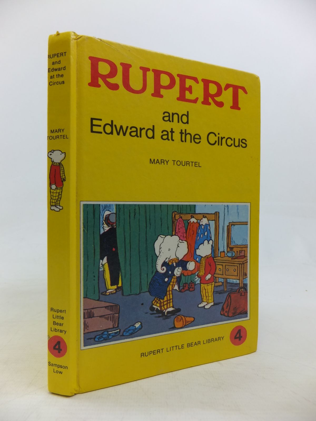 Photo of RUPERT AND EDWARD AT THE CIRCUS - RUPERT LITTLE BEAR LIBRARY No. 4 (WOOLWORTH)- Stock Number: 2115766