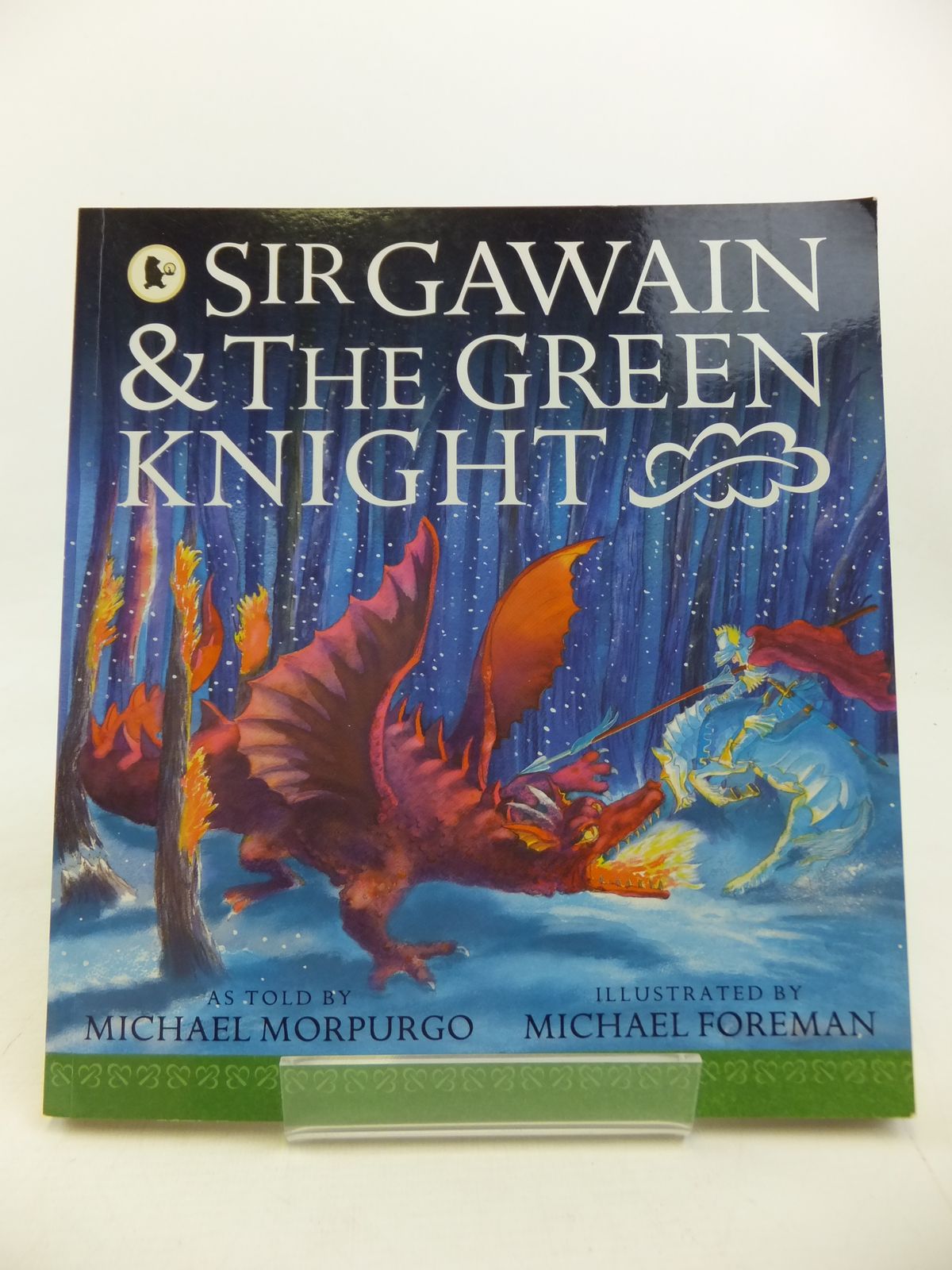 Photo of SIR GAWAIN AND THE GREEN KNIGHT written by Morpurgo, Michael illustrated by Foreman, Michael published by Walker Books (STOCK CODE: 2115805)  for sale by Stella & Rose's Books