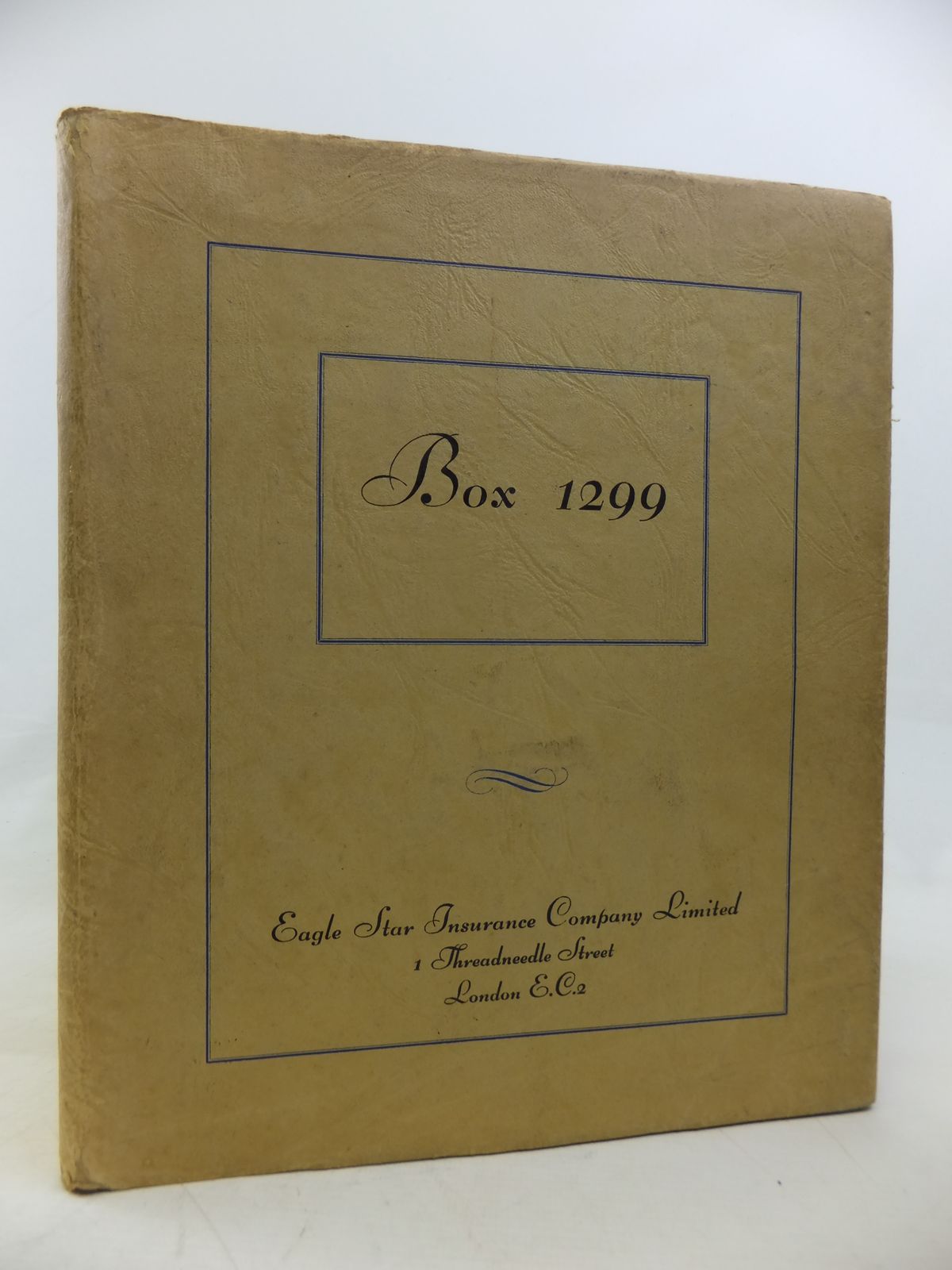 Photo of BOX 1299 written by Spater, Ernest George published by Eagle Star (STOCK CODE: 2115834)  for sale by Stella & Rose's Books