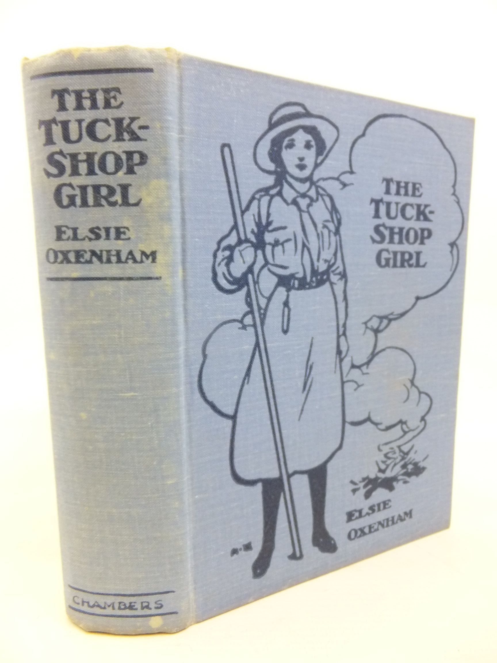 Photo of THE TUCK-SHOP GIRL written by Oxenham, Elsie J. illustrated by Earnshaw, Harold C. published by W. & R. Chambers Limited (STOCK CODE: 2116029)  for sale by Stella & Rose's Books