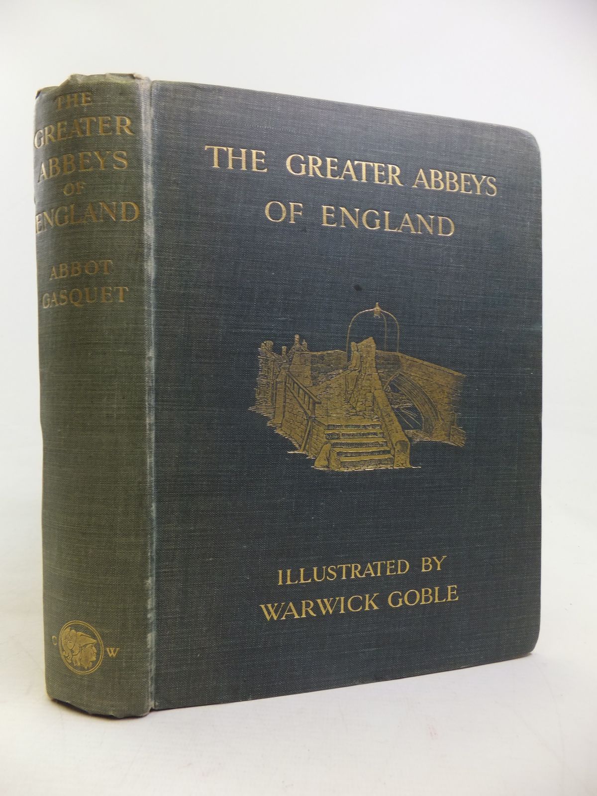 Photo of THE GREATER ABBEYS OF ENGLAND written by Gasquet, Abbot illustrated by Goble, Warwick published by Chatto &amp; Windus (STOCK CODE: 2116754)  for sale by Stella & Rose's Books