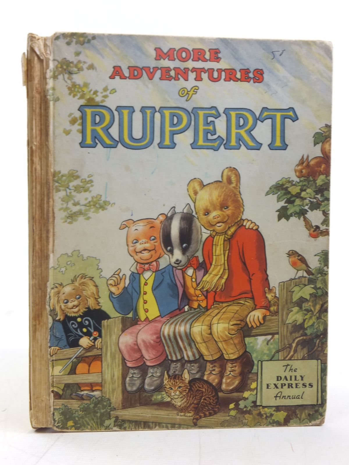 Photo of RUPERT ANNUAL 1953 - MORE ADVENTURES OF RUPERT written by Bestall, Alfred illustrated by Bestall, Alfred published by Daily Express (STOCK CODE: 2116830)  for sale by Stella & Rose's Books