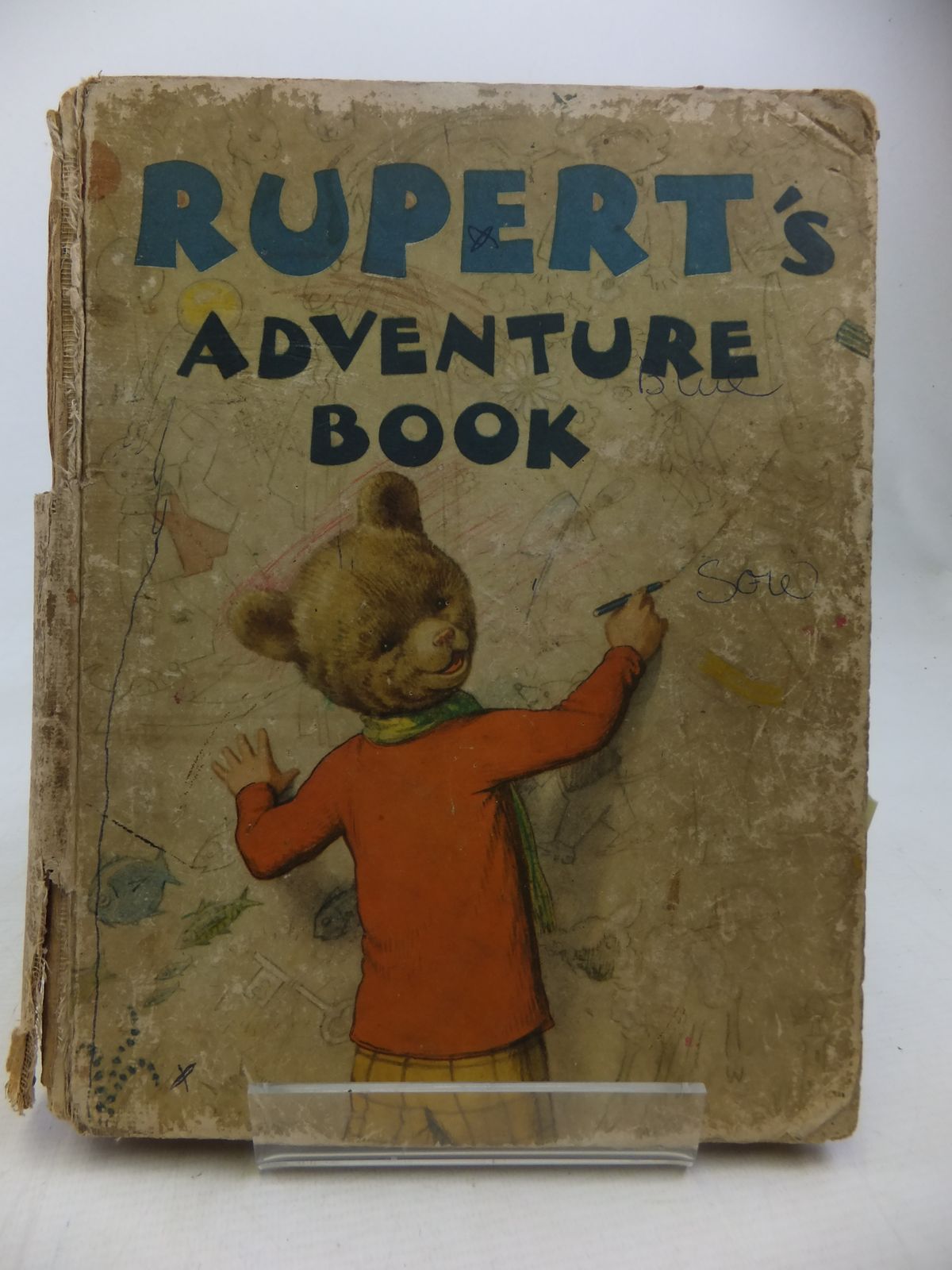 Photo of RUPERT ANNUAL 1940 - RUPERT'S ADVENTURE BOOK written by Bestall, Alfred illustrated by Bestall, Alfred published by Daily Express (STOCK CODE: 2116968)  for sale by Stella & Rose's Books