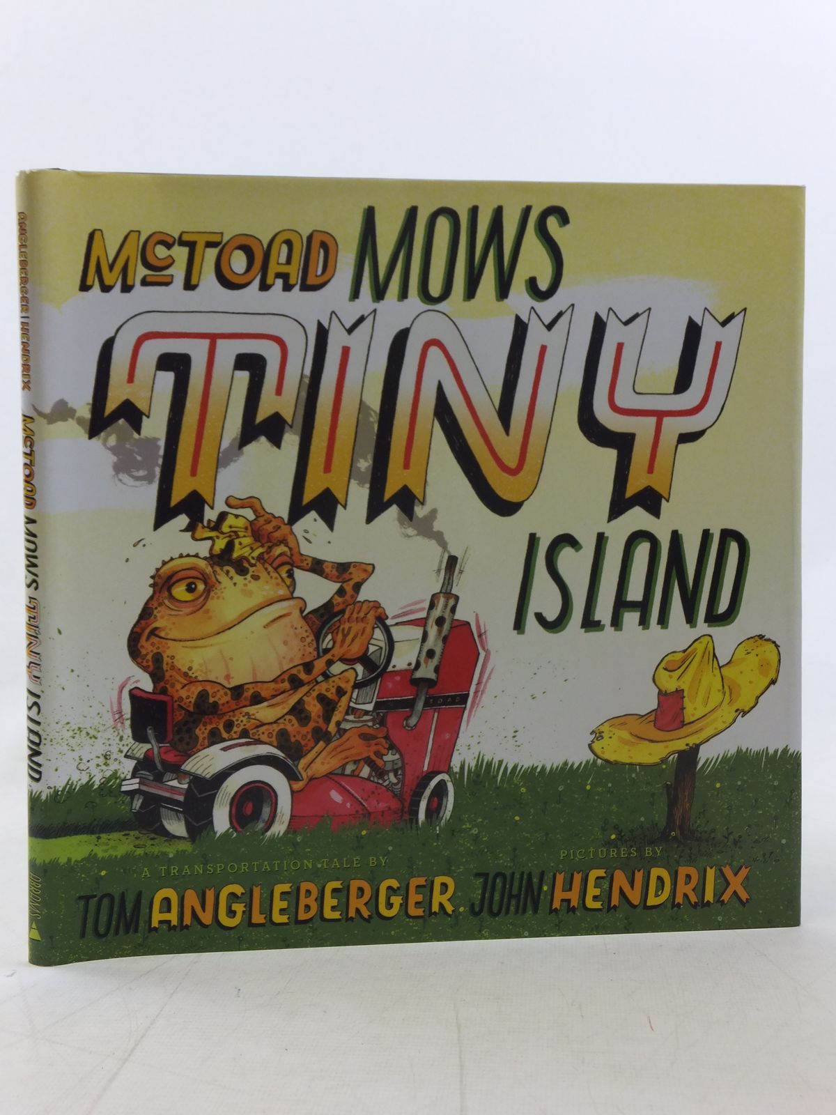 Photo of MCTOAD MOWS TINY ISLAND written by Angleberger, Tom illustrated by Hendrix, John published by Abrams Books For Young Readers (STOCK CODE: 2117904)  for sale by Stella & Rose's Books
