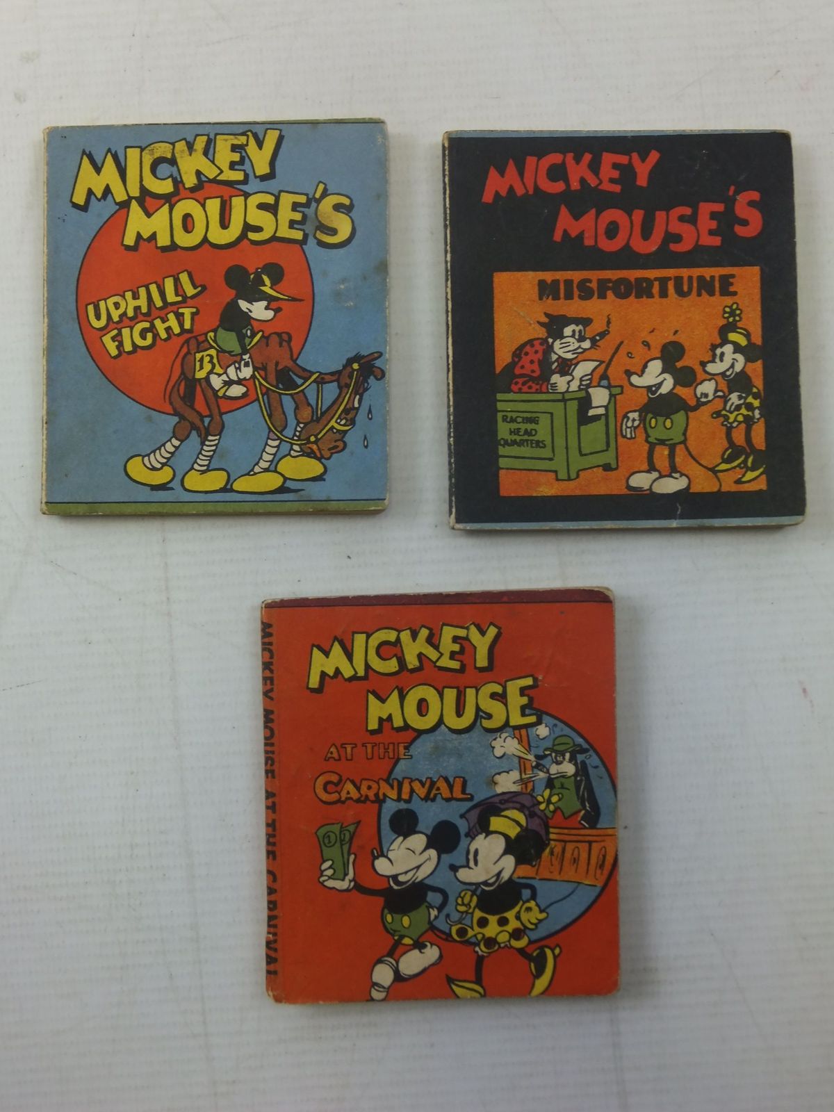 Photo of MICKEY MOUSE: 3 WEE LITTLE BOOKS written by Disney, Walt illustrated by Disney, Walt published by Collins Clear-Type Press (STOCK CODE: 2117990)  for sale by Stella & Rose's Books