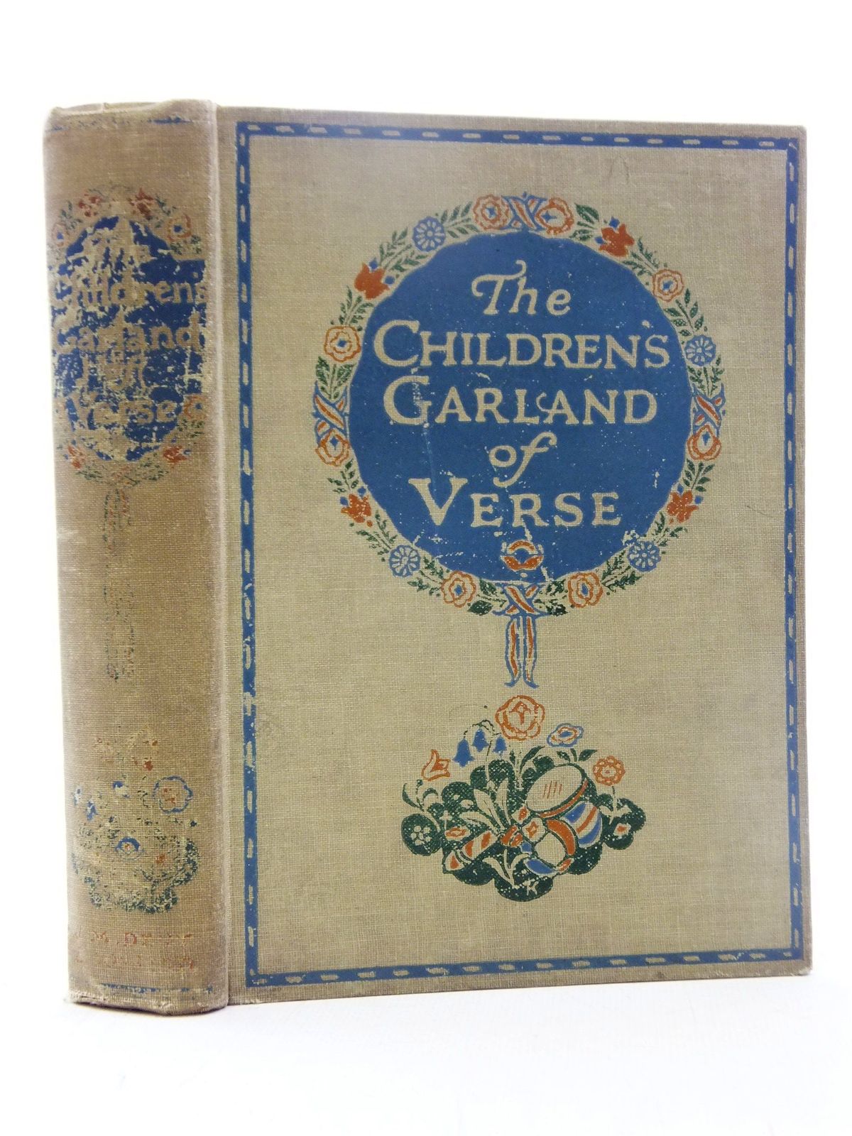 Photo of THE CHILDREN'S GARLAND OF VERSE written by Rhys, Grace Longfellow, Henry Wadsworth Scott, Sir Walter Lear, Edward et al, illustrated by Robinson, Charles published by J.M. Dent &amp; Sons Ltd. (STOCK CODE: 2117994)  for sale by Stella & Rose's Books