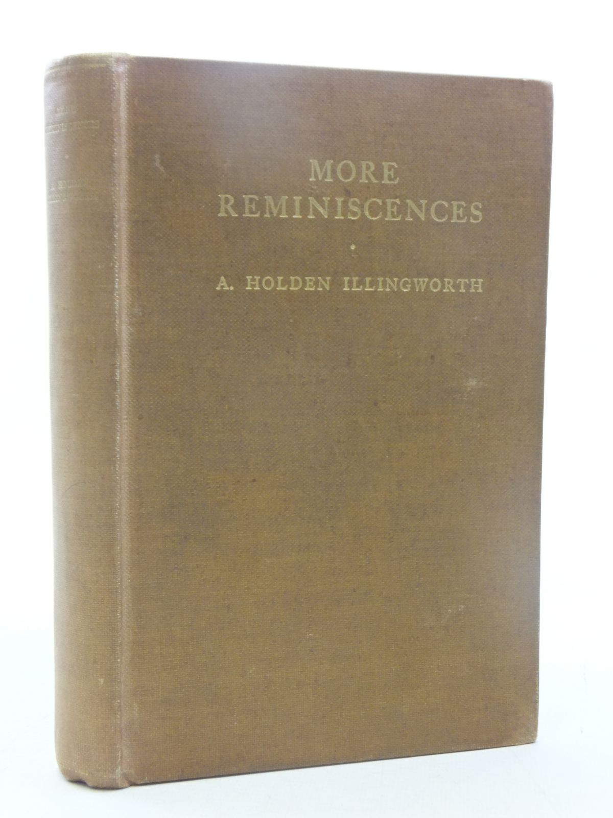 Photo of MORE REMINISCENCES- Stock Number: 2118008