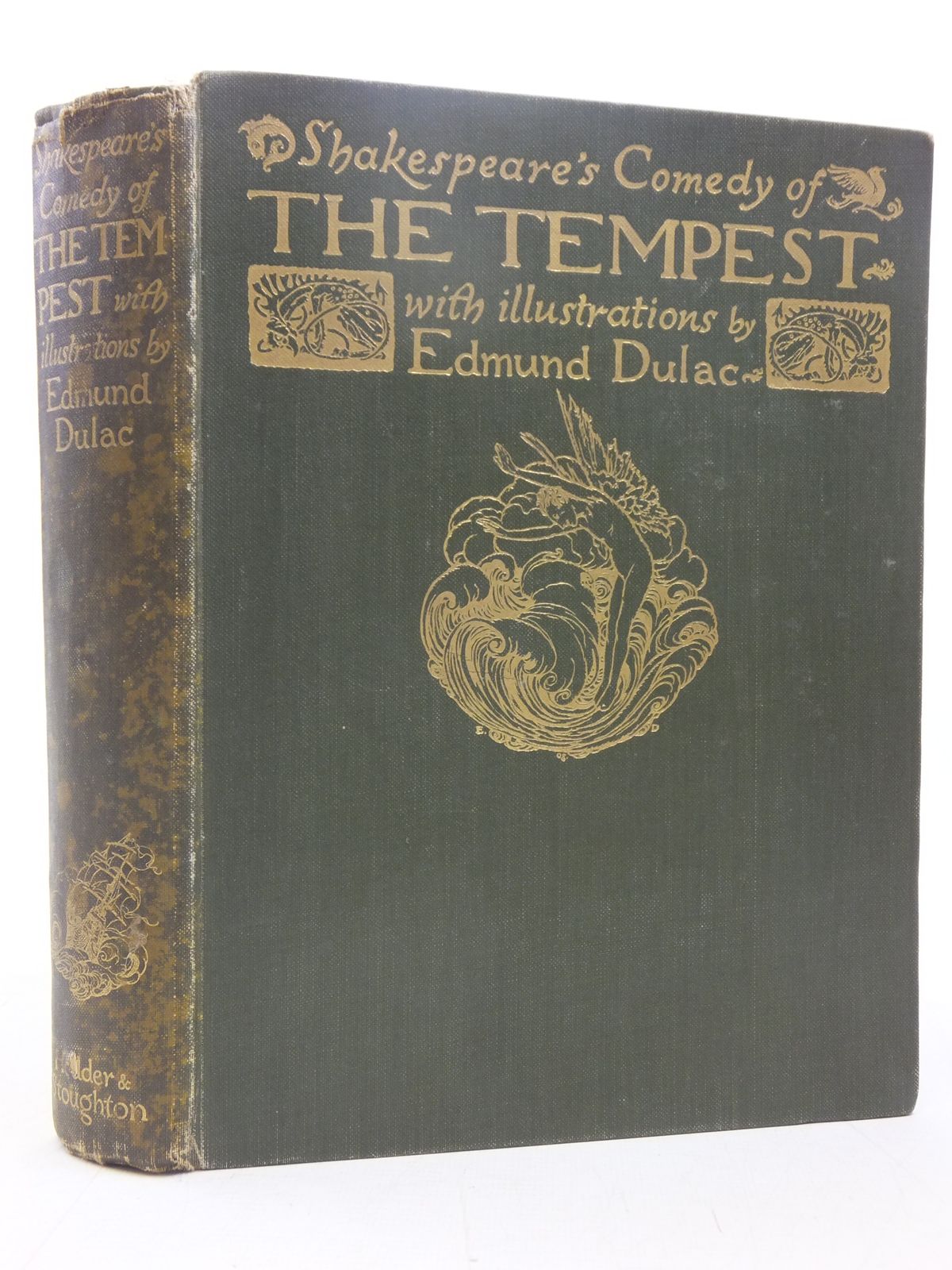 Photo of SHAKESPEARE'S COMEDY OF THE TEMPEST written by Shakespeare, William illustrated by Dulac, Edmund published by Hodder &amp; Stoughton (STOCK CODE: 2118167)  for sale by Stella & Rose's Books