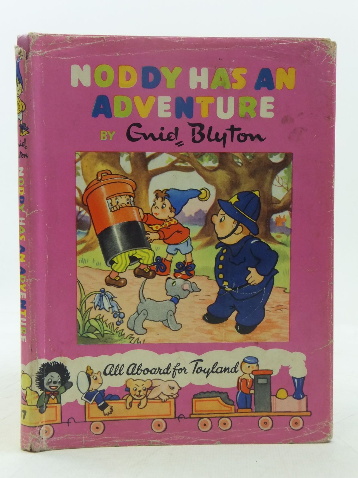 Photo of NODDY HAS AN ADVENTURE written by Blyton, Enid illustrated by Wienk, Peter
Tyndall, Robert published by Sampson Low, Marston & Co. Ltd., Dennis Dobson (STOCK CODE: 2118363)  for sale by Stella & Rose's Books