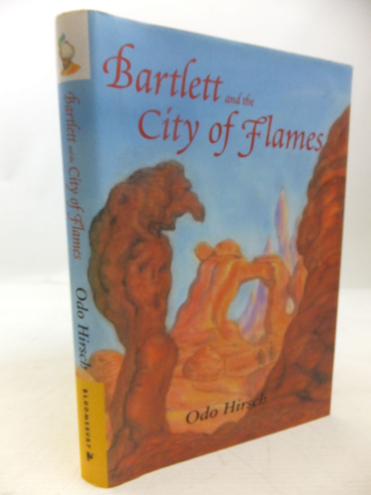 Photo of BARTLETT AND THE CITY OF FLAMES written by Hirsch, Odo illustrated by McLean, Andrew published by Bloomsbury (STOCK CODE: 2118411)  for sale by Stella & Rose's Books