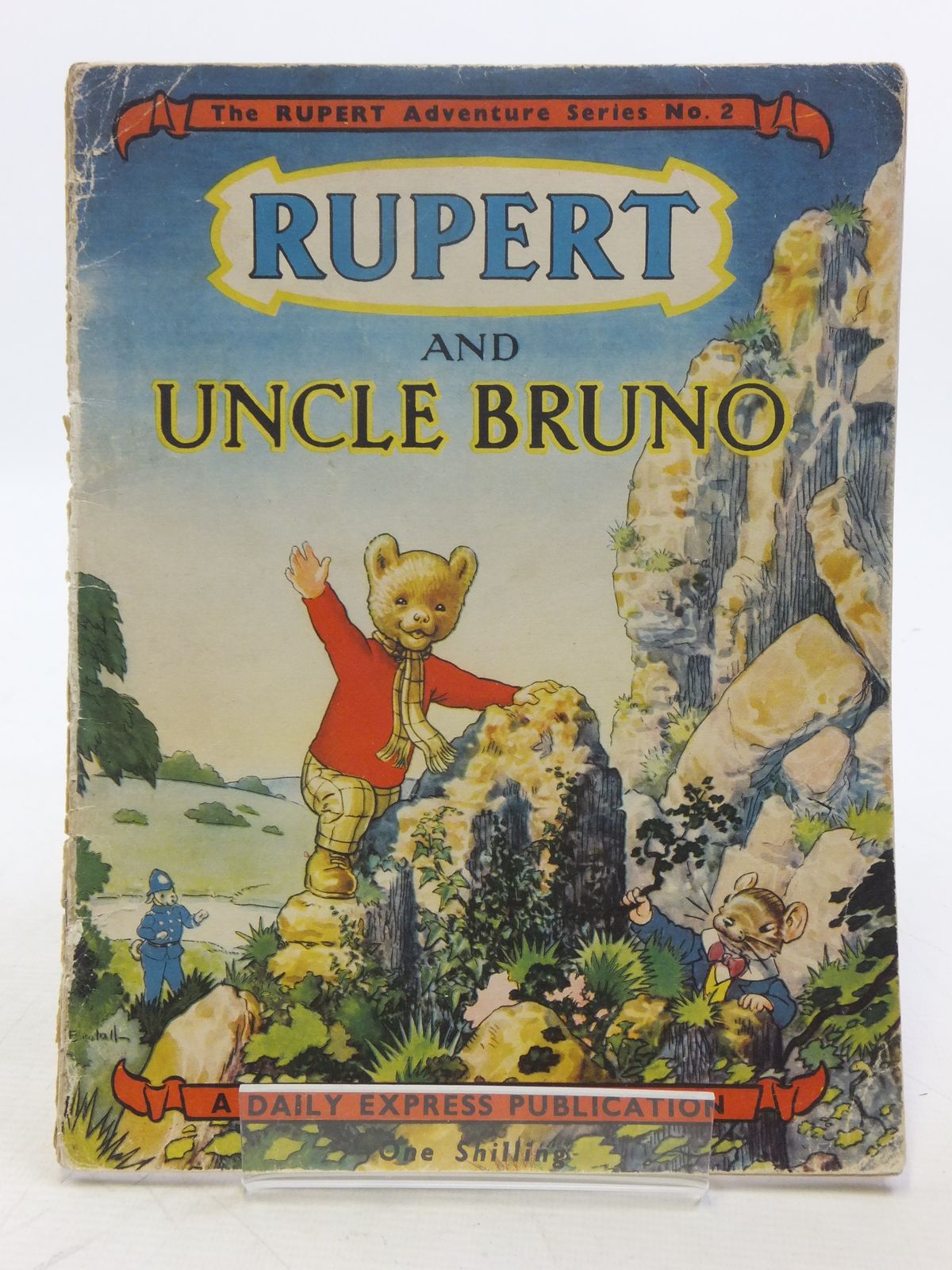 Photo of RUPERT ADVENTURE SERIES No. 2 - RUPERT AND UNCLE BRUNO written by Bestall, Alfred illustrated by Bestall, Alfred published by Daily Express (STOCK CODE: 2119446)  for sale by Stella & Rose's Books