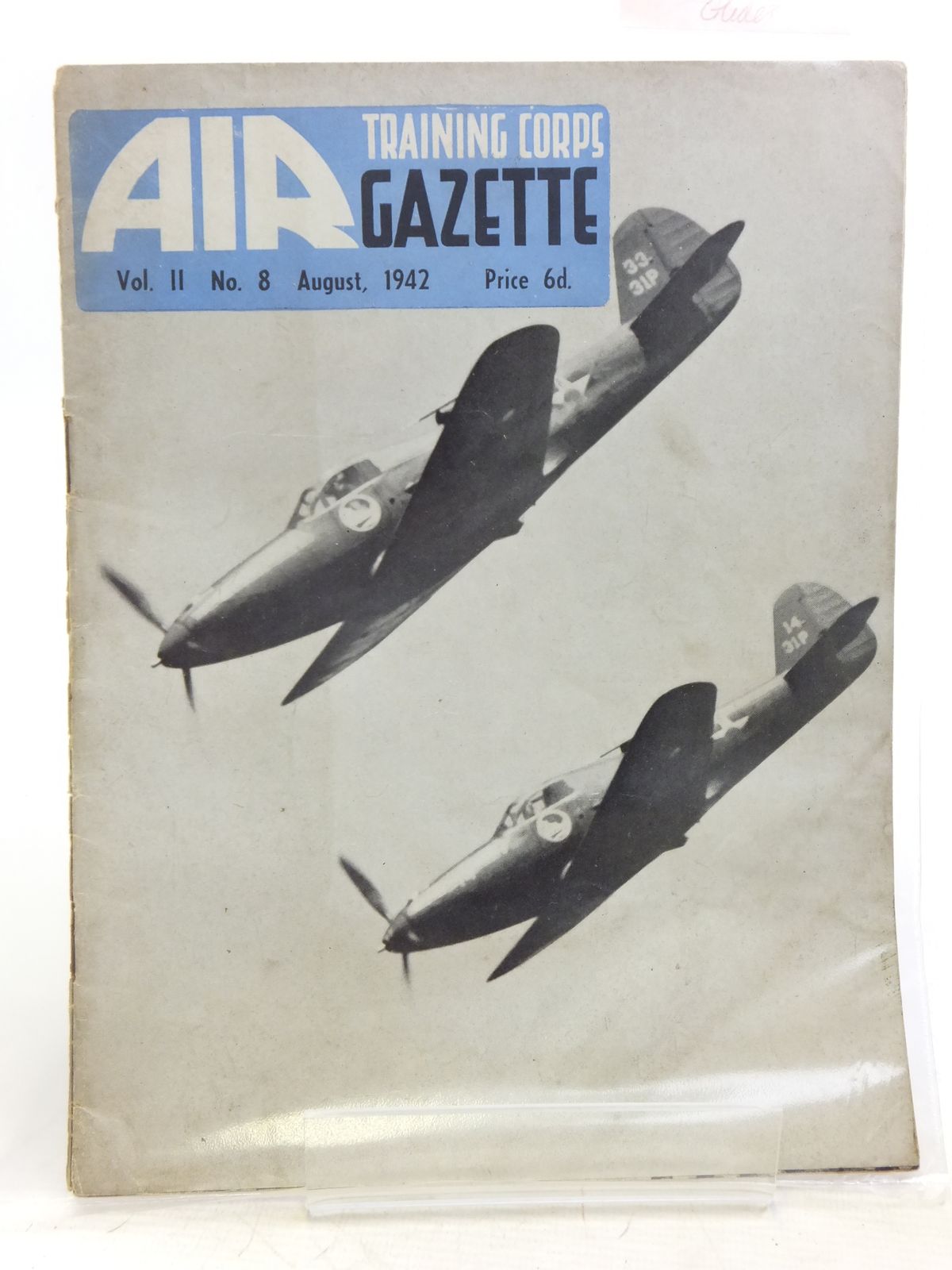 Photo of AIR TRAINING CORPS GAZETTE VOL. II No. 8 AUGUST 1942- Stock Number: 2119952