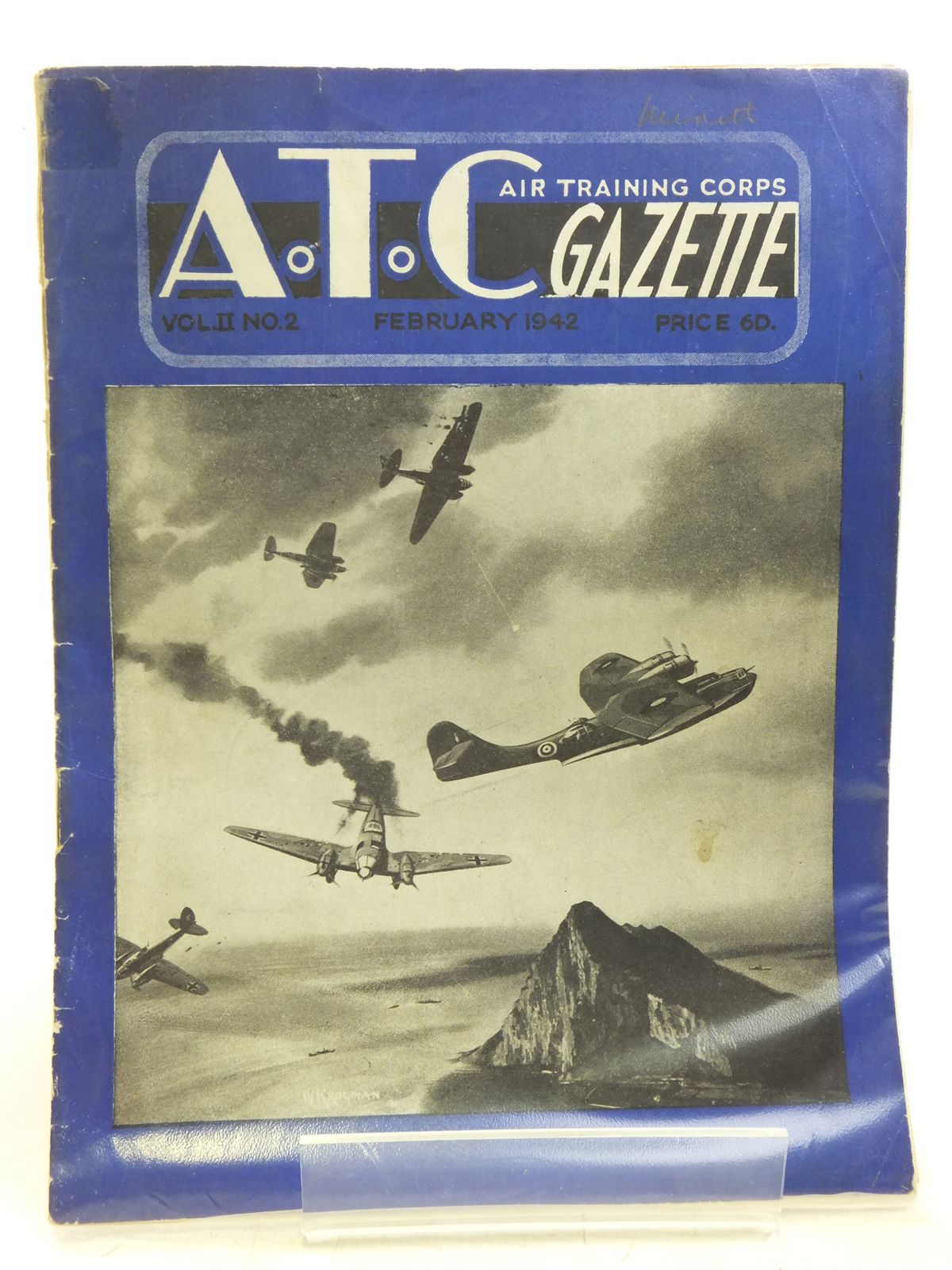 Photo of AIR TRAINING CORPS GAZETTE VOL. II No. 2 FEBRUARY 1942 written by Johns, W.E. et al, published by The Air League Of The British Empire (STOCK CODE: 2119957)  for sale by Stella & Rose's Books