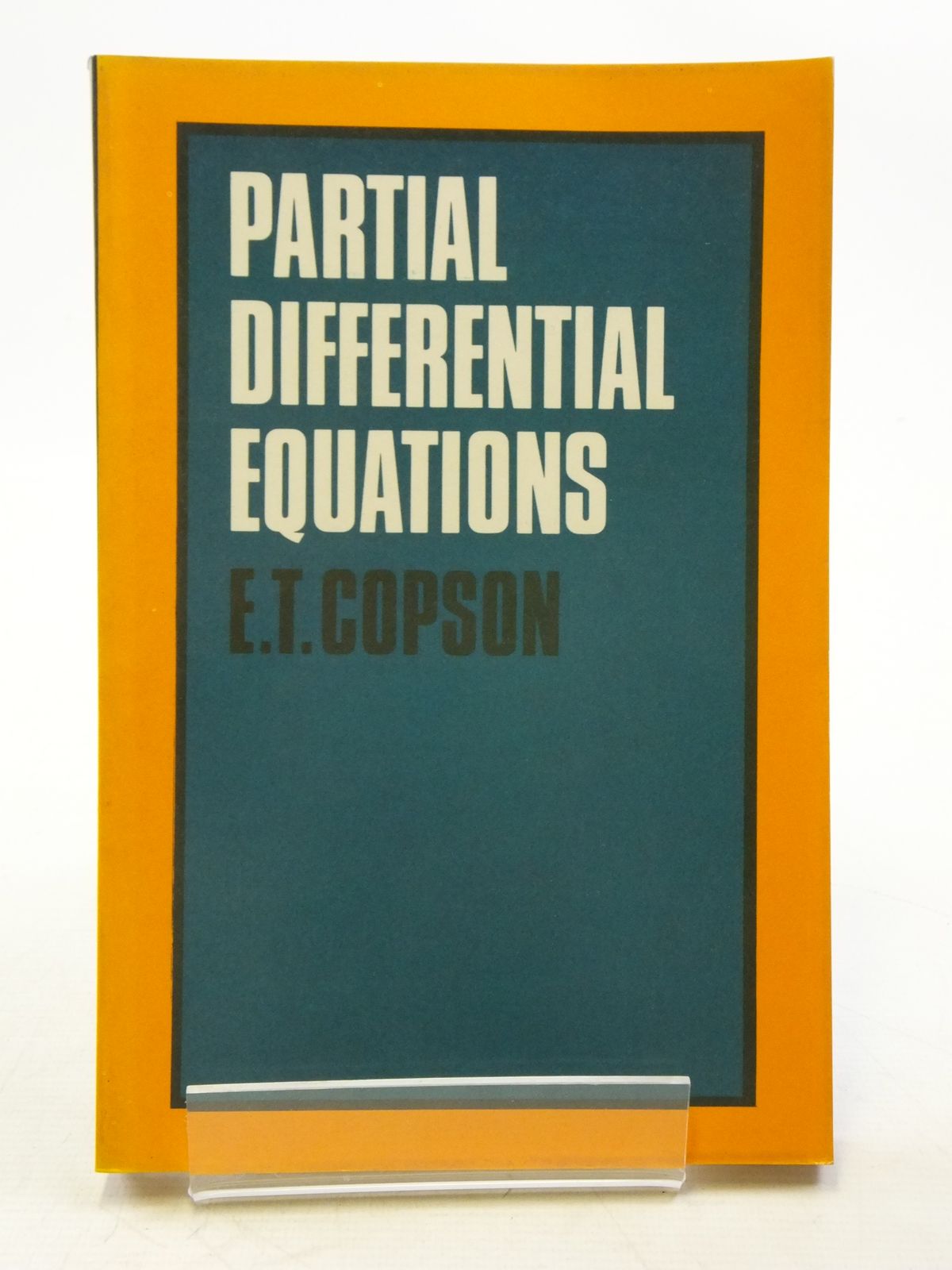 Photo of PARTIAL DIFFERENTIAL EQUATIONS written by Copson, E.T. published by Cambridge University Press (STOCK CODE: 2120134)  for sale by Stella & Rose's Books
