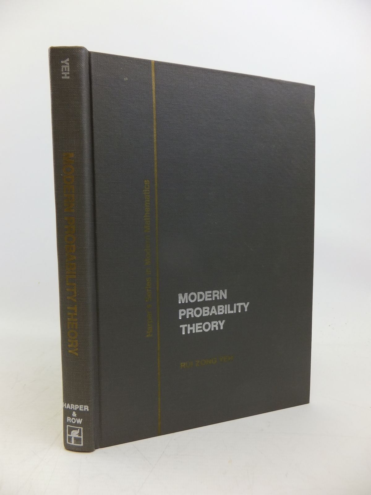 Photo of MODERN PROBABILITY THEORY written by Yeh, Rui Zong published by Harper &amp; Row (STOCK CODE: 2120303)  for sale by Stella & Rose's Books