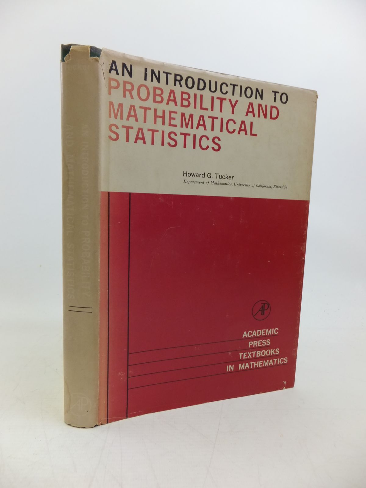 Photo of AN INTRODUCTION TO PROBABILITY AND MATHEMATICAL STATISTICS written by Tucker, Howard G. published by Academic Press (STOCK CODE: 2120322)  for sale by Stella & Rose's Books