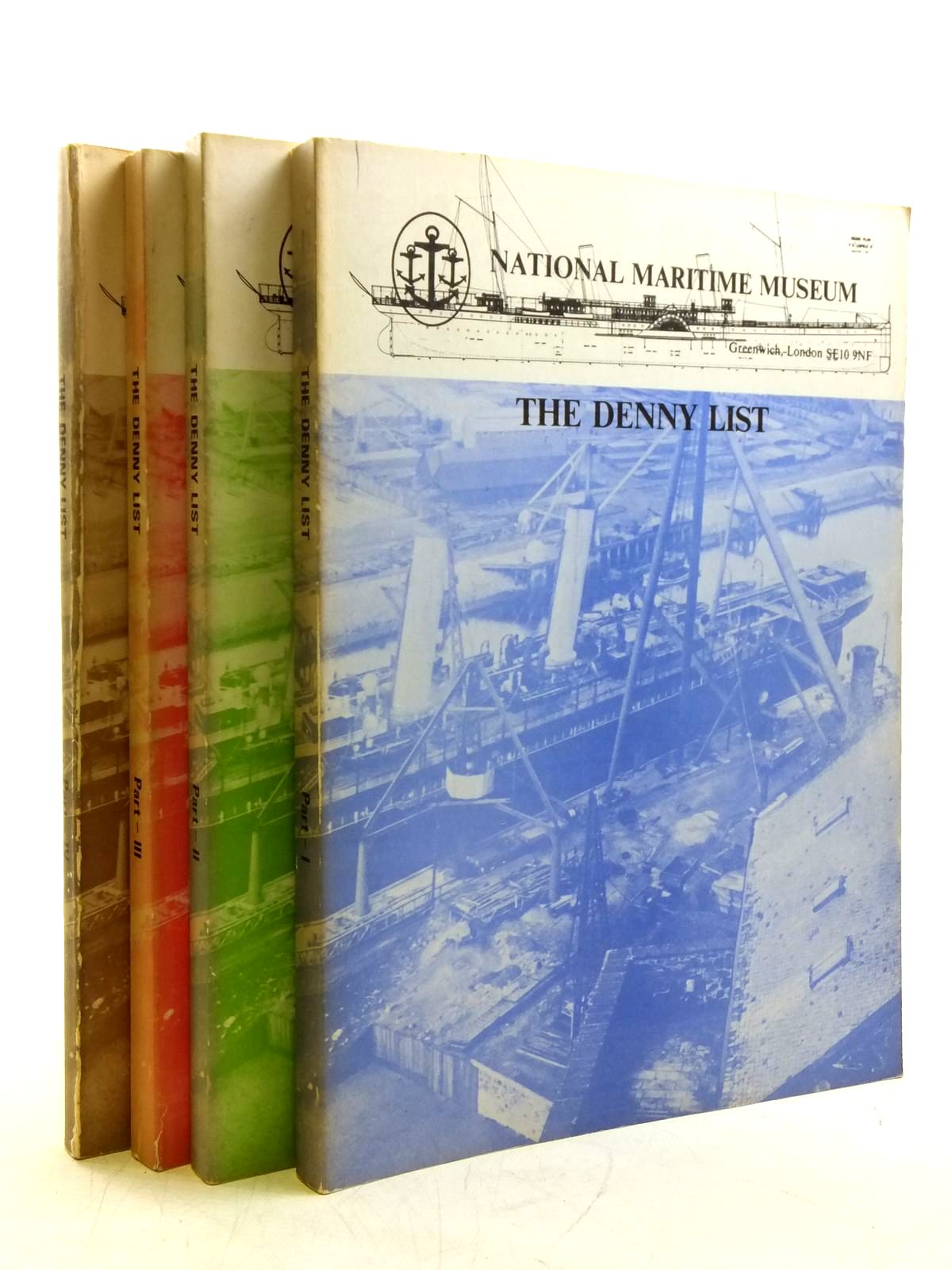 Photo of THE DENNY LIST (4 VOLUMES)- Stock Number: 2120456