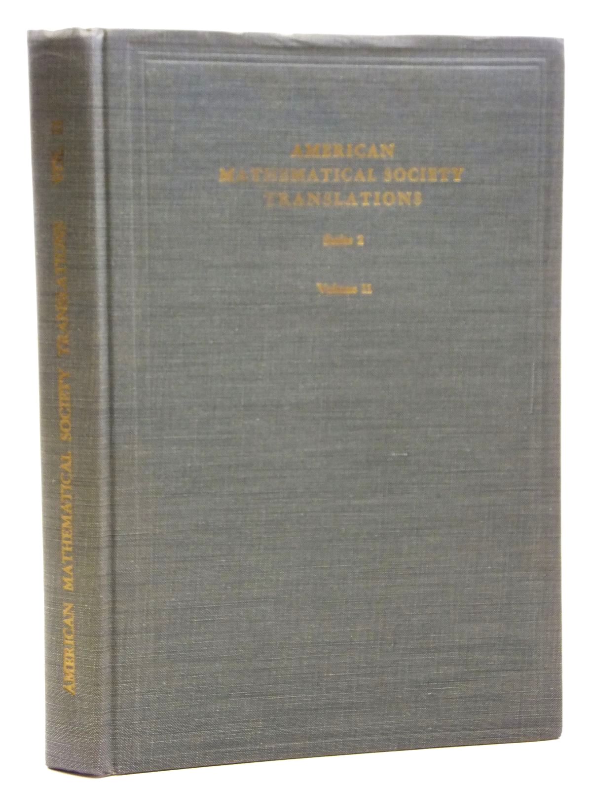 Photo of AMERICAN MATHEMATICAL SOCIETY TRANSLATIONS SERIES 2 VOLUME 11 written by Pontryagin, L.S. Postnikov, M.M. Wu, Wen-Sun Bokstein, M.F. published by American Mathematical Society (STOCK CODE: 2121022)  for sale by Stella & Rose's Books