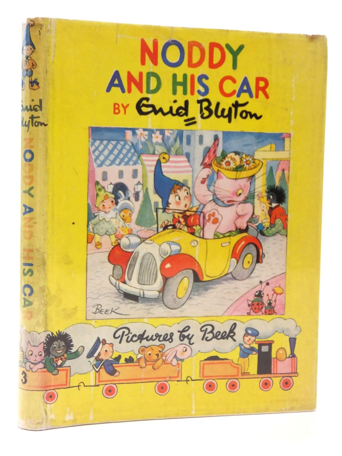 Photo of NODDY AND HIS CAR written by Blyton, Enid illustrated by Beek,  published by Sampson Low, Marston &amp; Co. Ltd. (STOCK CODE: 2121842)  for sale by Stella & Rose's Books