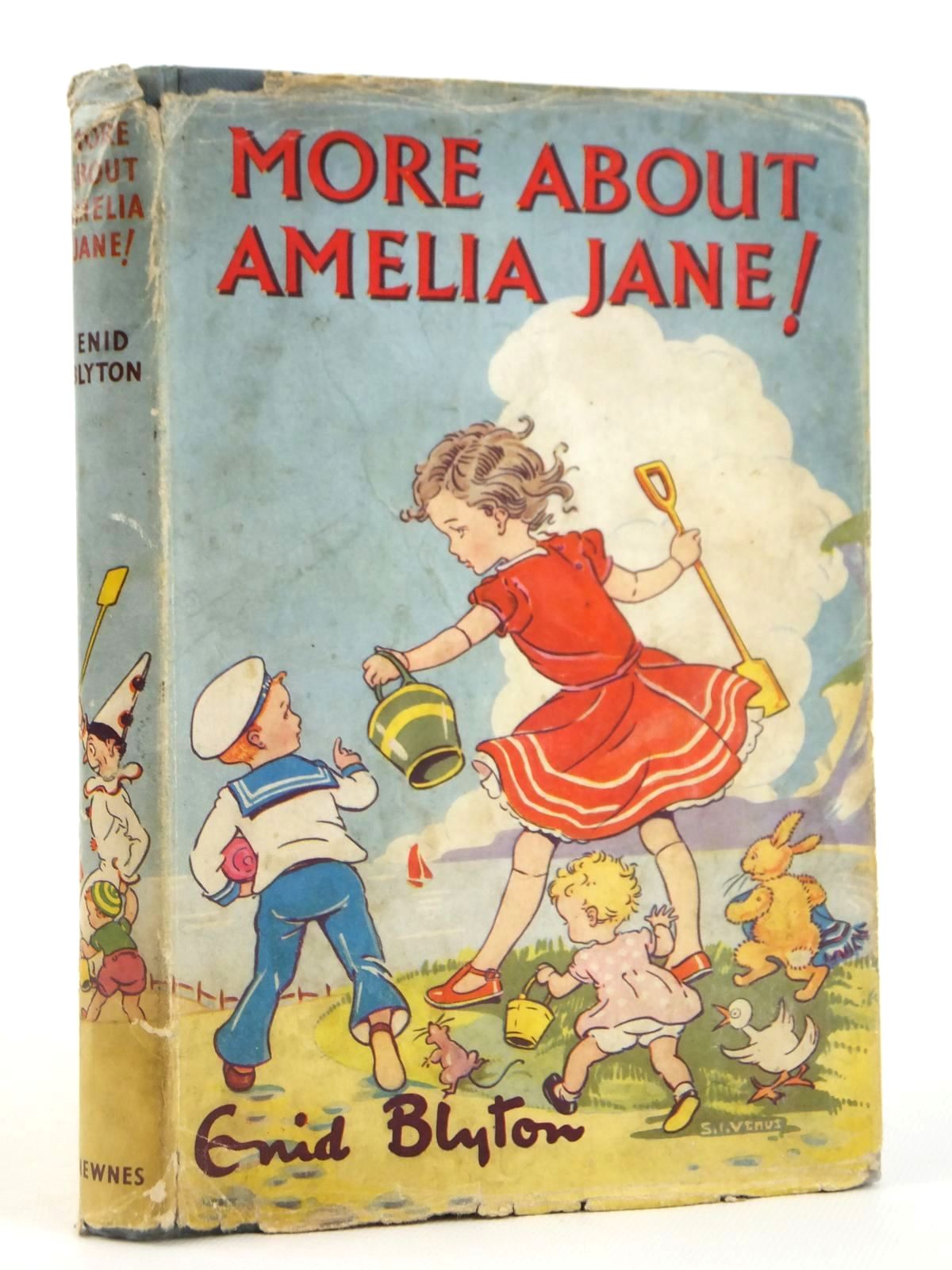 Photo of MORE ABOUT AMELIA JANE! written by Blyton, Enid illustrated by Venus, Sylvia published by George Newnes Limited (STOCK CODE: 2122040)  for sale by Stella & Rose's Books