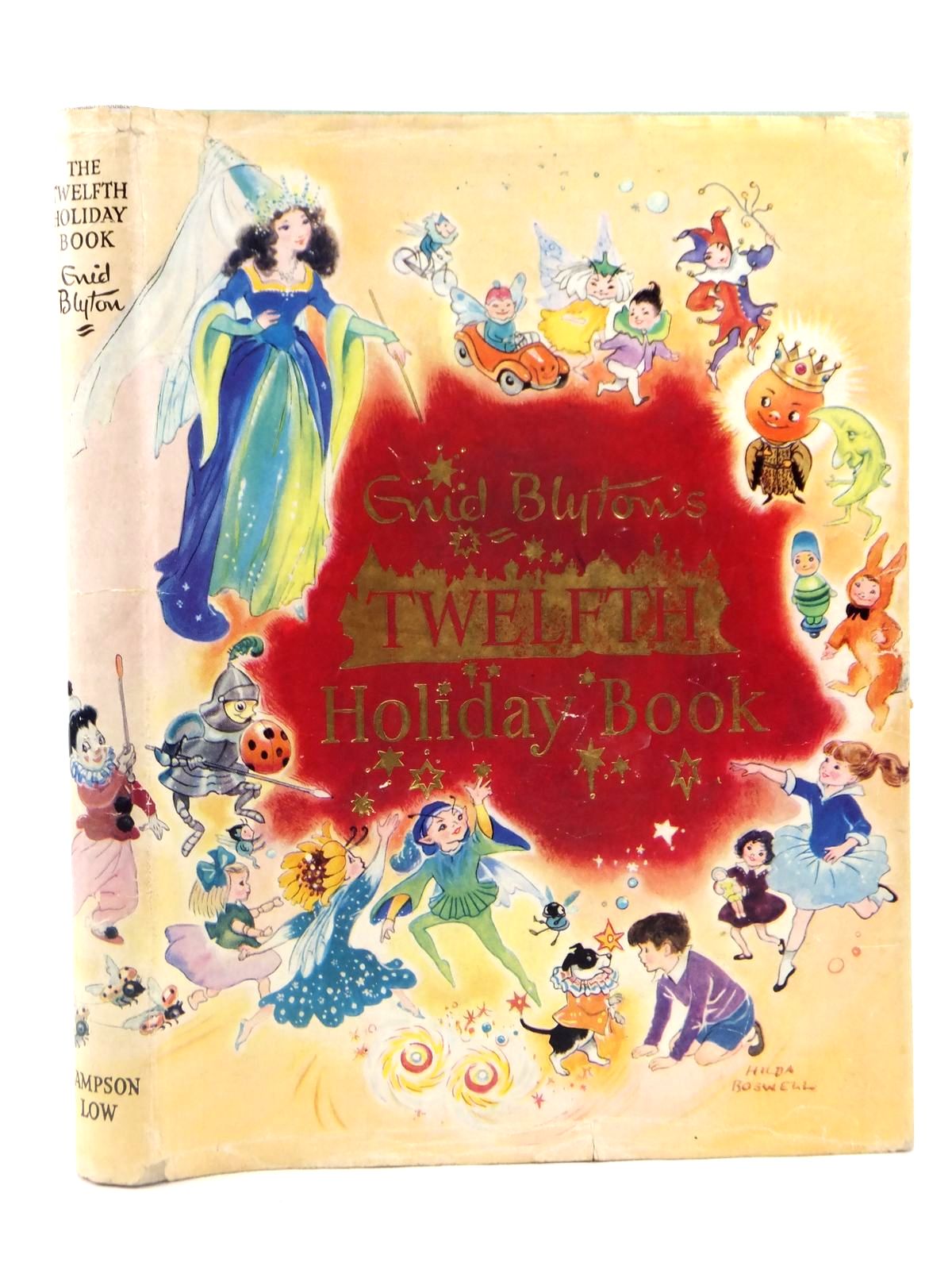 Photo of THE TWELFTH HOLIDAY BOOK written by Blyton, Enid illustrated by Weink,  Lodge, Grace Perrin, Yvonne et al.,  published by Sampson Low, Marston &amp; Co. Ltd. (STOCK CODE: 2122205)  for sale by Stella & Rose's Books