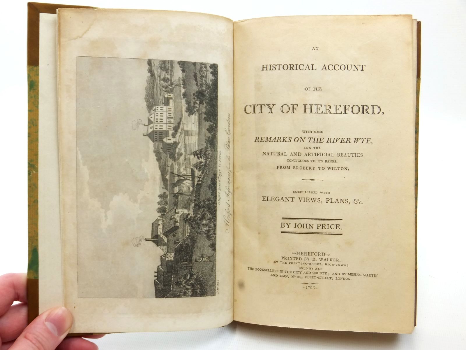 Photo of AN HISTORICAL ACCOUNT OF THE CITY OF HEREFORD written by Price, John (STOCK CODE: 2122666)  for sale by Stella & Rose's Books