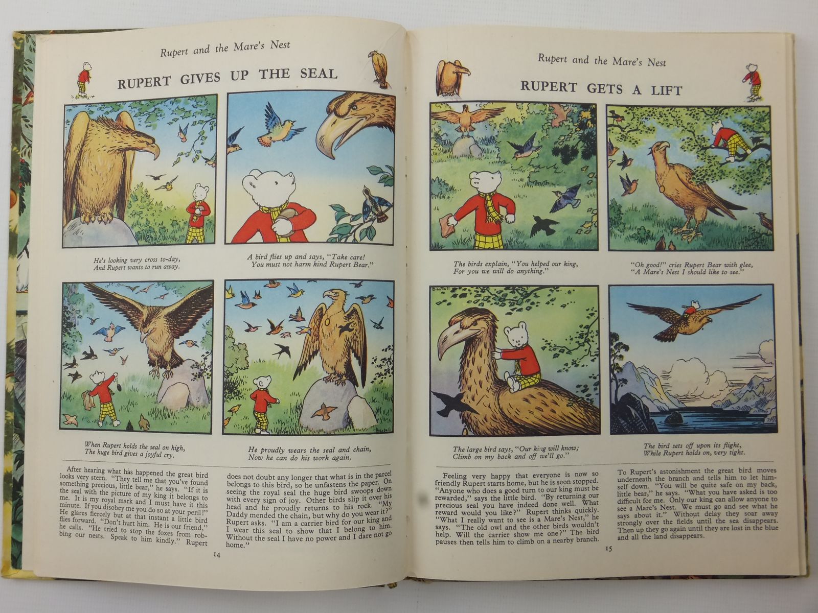 Photo of RUPERT ANNUAL 1952 - MORE RUPERT ADVENTURES written by Bestall, Alfred illustrated by Bestall, Alfred published by Daily Express (STOCK CODE: 2122903)  for sale by Stella & Rose's Books