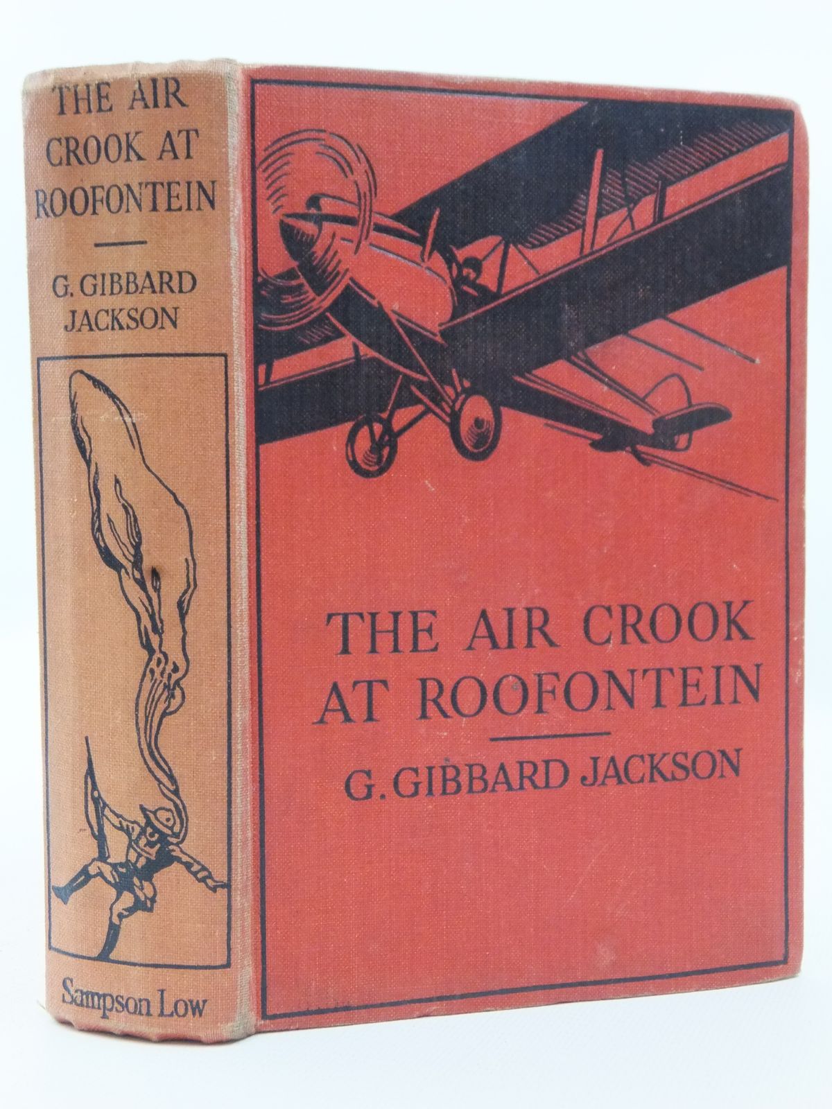 Photo of THE AIR CROOK AT ROOFONTEIN written by Jackson, G. Gibbard published by Sampson Low, Marston &amp; Co. Ltd. (STOCK CODE: 2123130)  for sale by Stella & Rose's Books