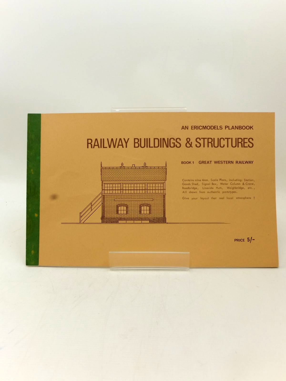 Photo of AN ERICMODELS PLANBOOK RAILWAY BUILDINGS & STRUCTURES BOOK 1 GREAT WESTERN RAILWAY published by Ericmodels (STOCK CODE: 2123245)  for sale by Stella & Rose's Books