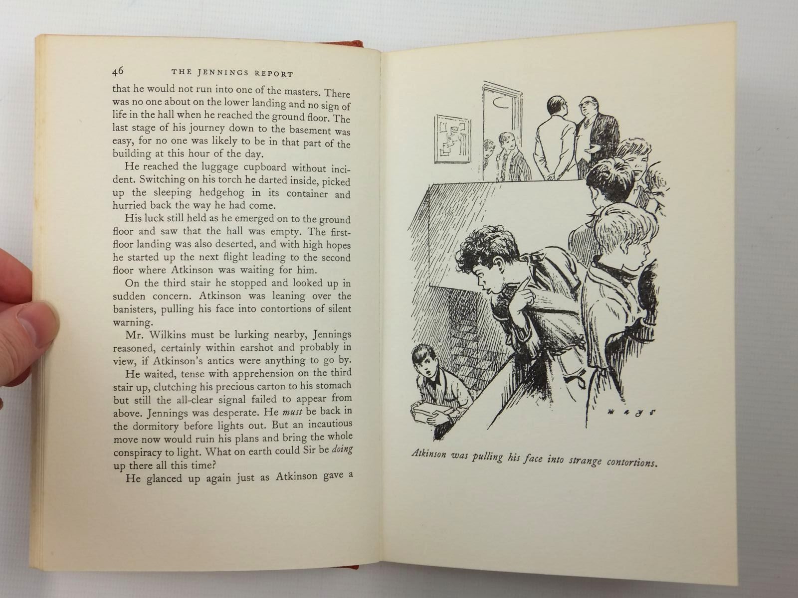 Photo of THE JENNINGS REPORT written by Buckeridge, Anthony illustrated by Mays,  published by Collins (STOCK CODE: 2123519)  for sale by Stella & Rose's Books
