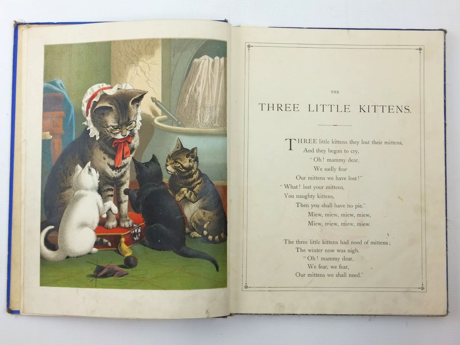Photo of THE THREE LITTLE KITTENS, THE THREE WHITE KITTENS, &C. published by Thomas Nelson & Sons (STOCK CODE: 2123524)  for sale by Stella & Rose's Books