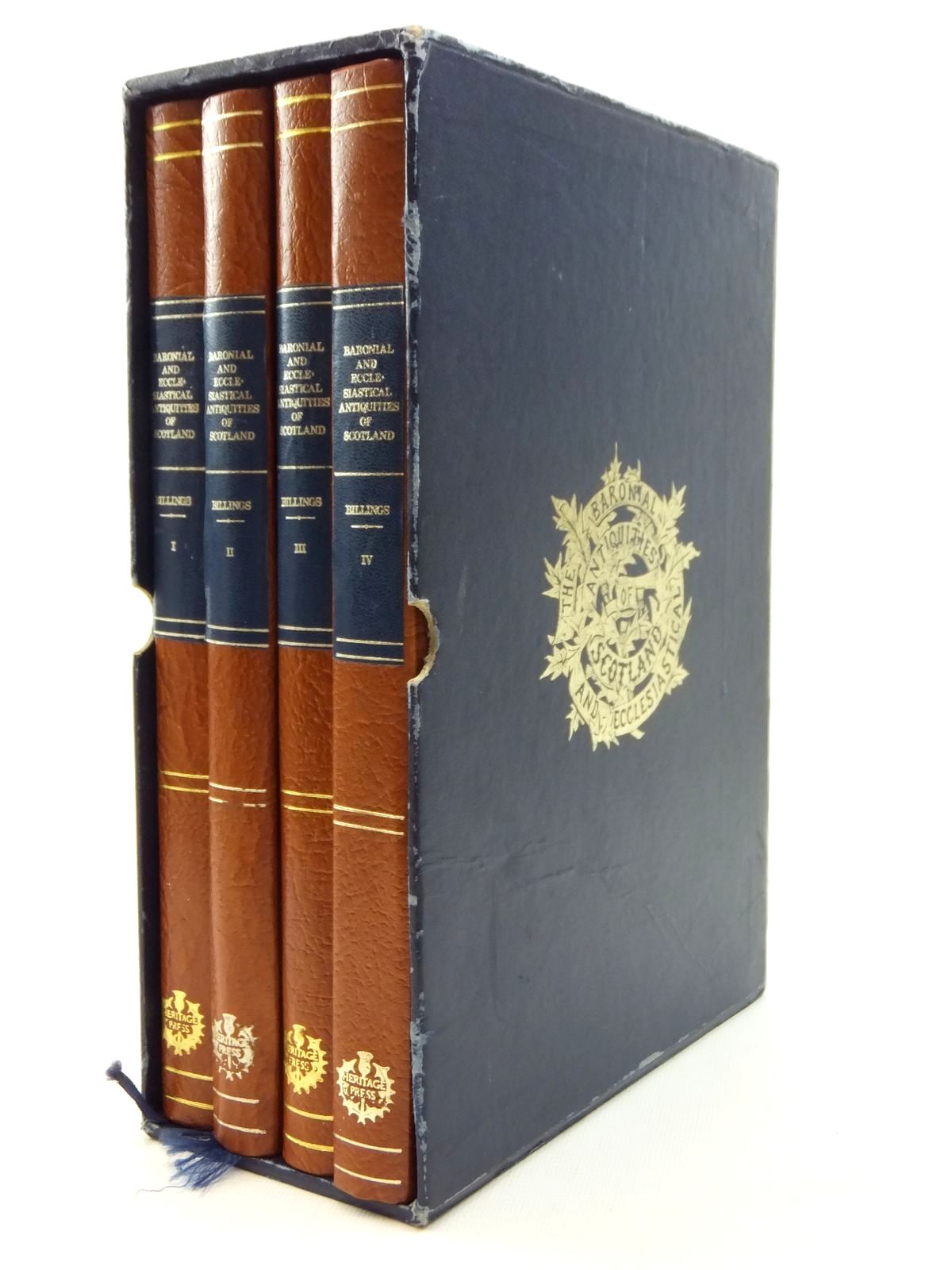 The Baronial And Ecclesiastical Antiquities Of Scotland 1852 (4 Volumes)